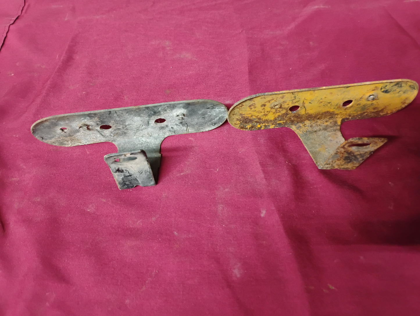 OEM 1973-1987 Chevy GMC Truck Side Mirror Mounting Brackets Set C10 K10 Squarebody
