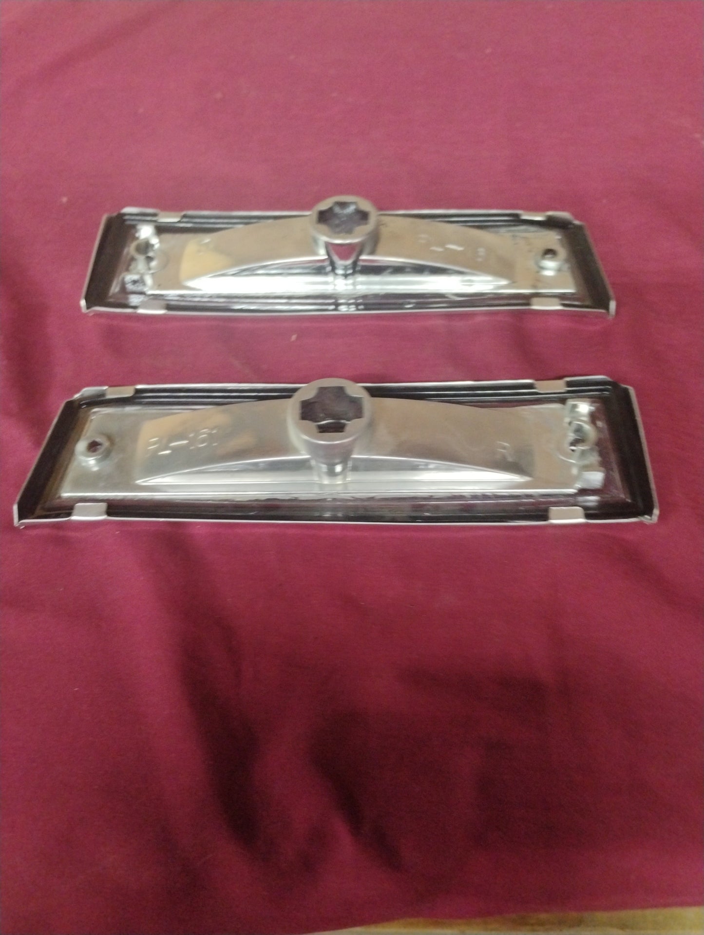 81-87 Chevy GMC Truck Clear White Side Marker Lights Lens Front Pair LH RH C10 K10