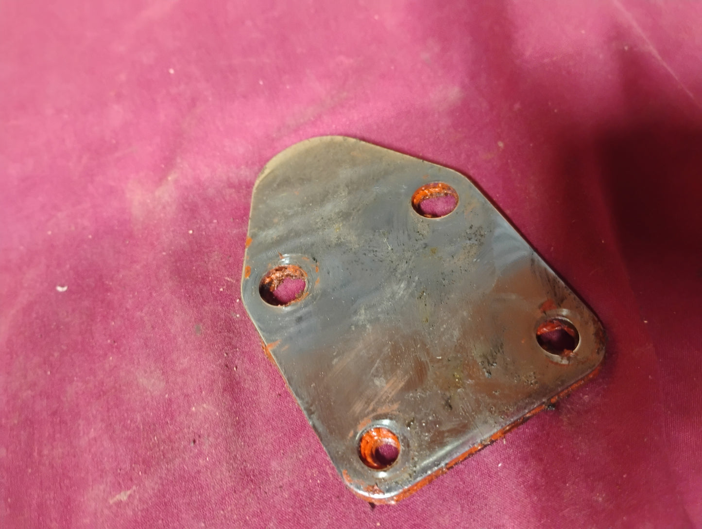 1973-1987 Chevy GMC Truck Fuel Pump Block Off Plate SBC C10 K10 Small Block