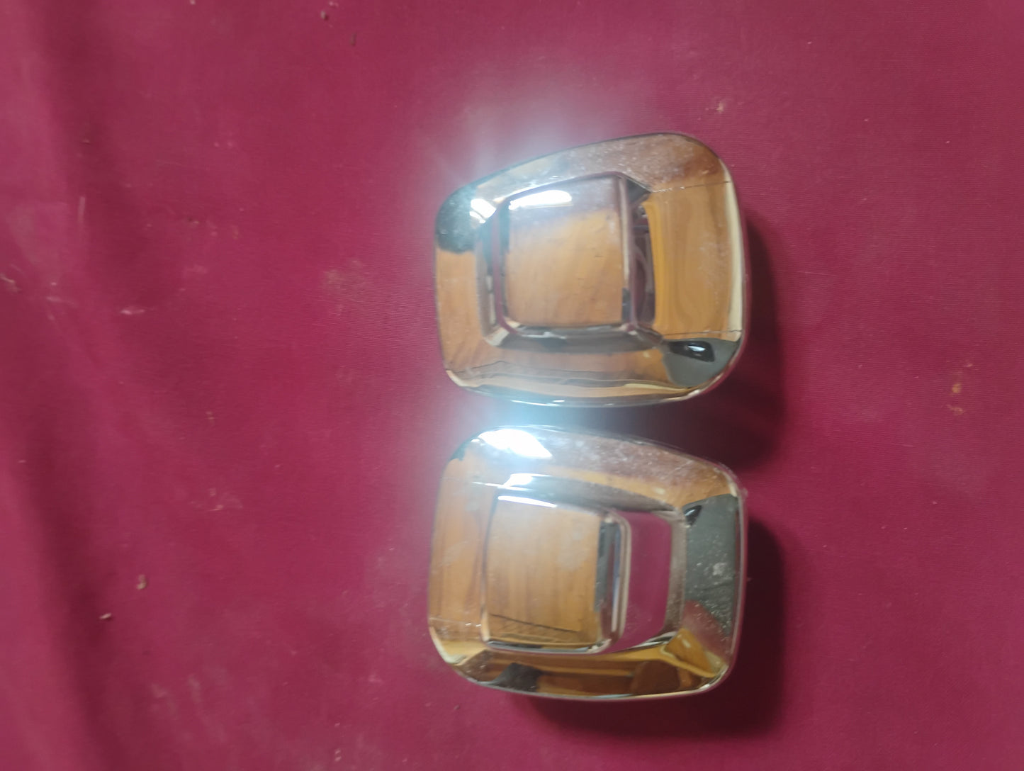 73-87 Chevy GMC Truck License Plate Light Lens Cover Step Bumper C10 K10 Squarebody