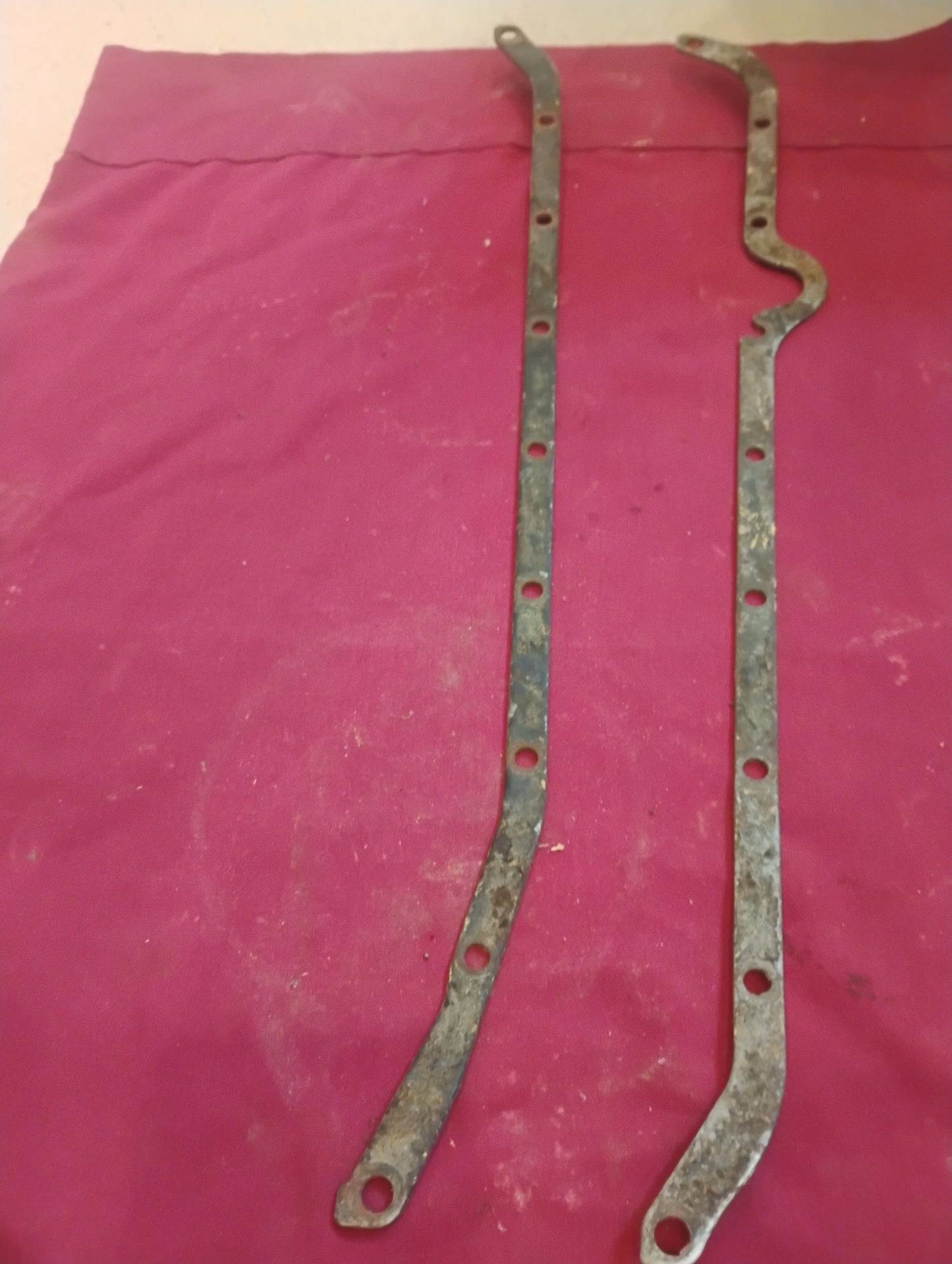 GM Small Block Chevy Oil Pan Reinforcement Rails SBC 350 327 305 LH RH Texas California Florida