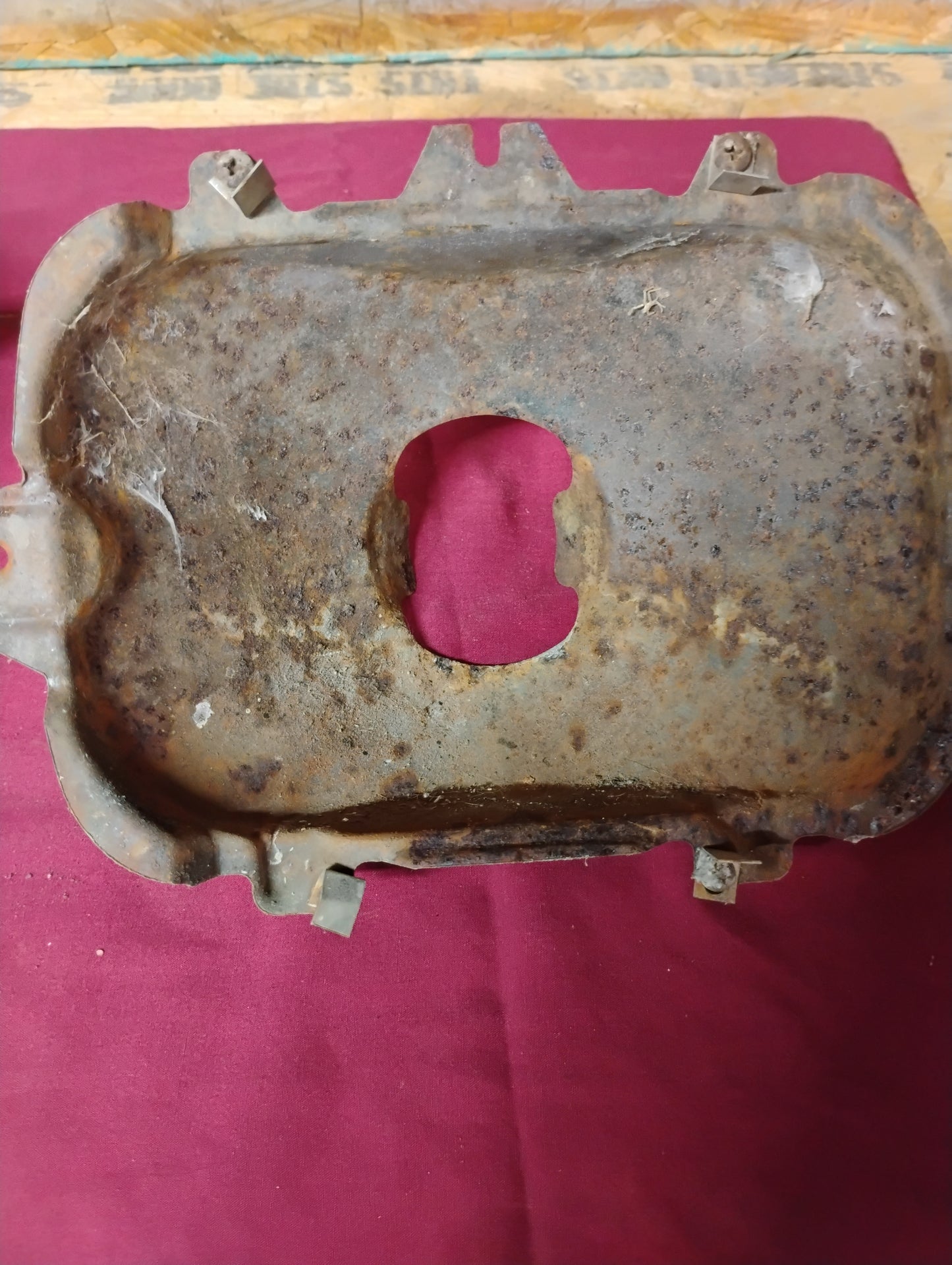 1981-1987 Chevy GMC Truck Headlight Mounting Buckets Pair OEM Set Scottsdale C10 K10
