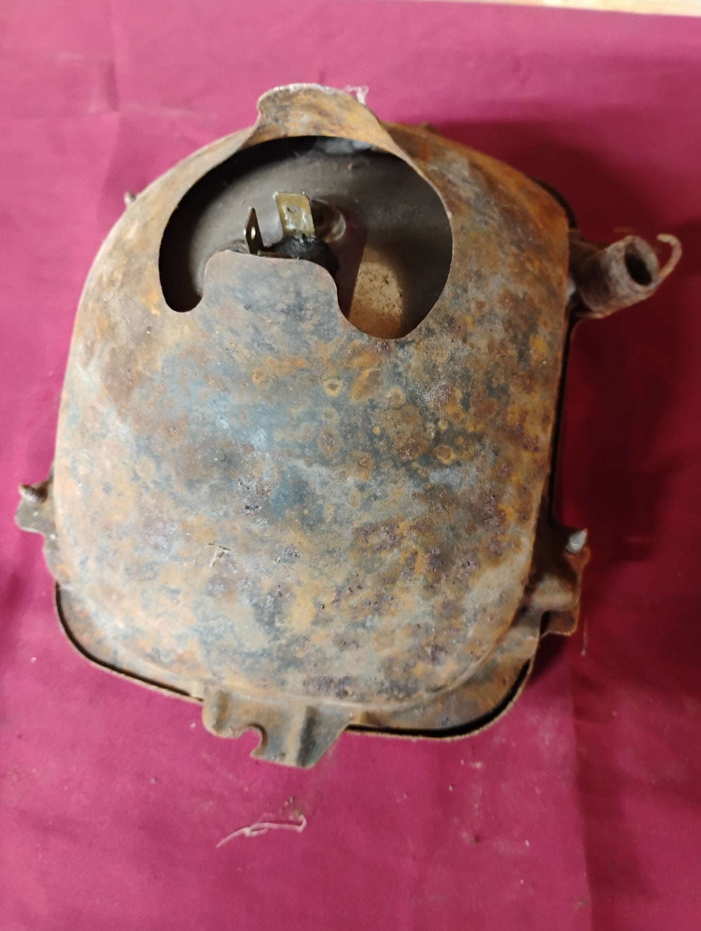 1981-1987 Chevy GMC Truck Headlight Mounting Buckets Pair OEM Set Scottsdale C10 K10