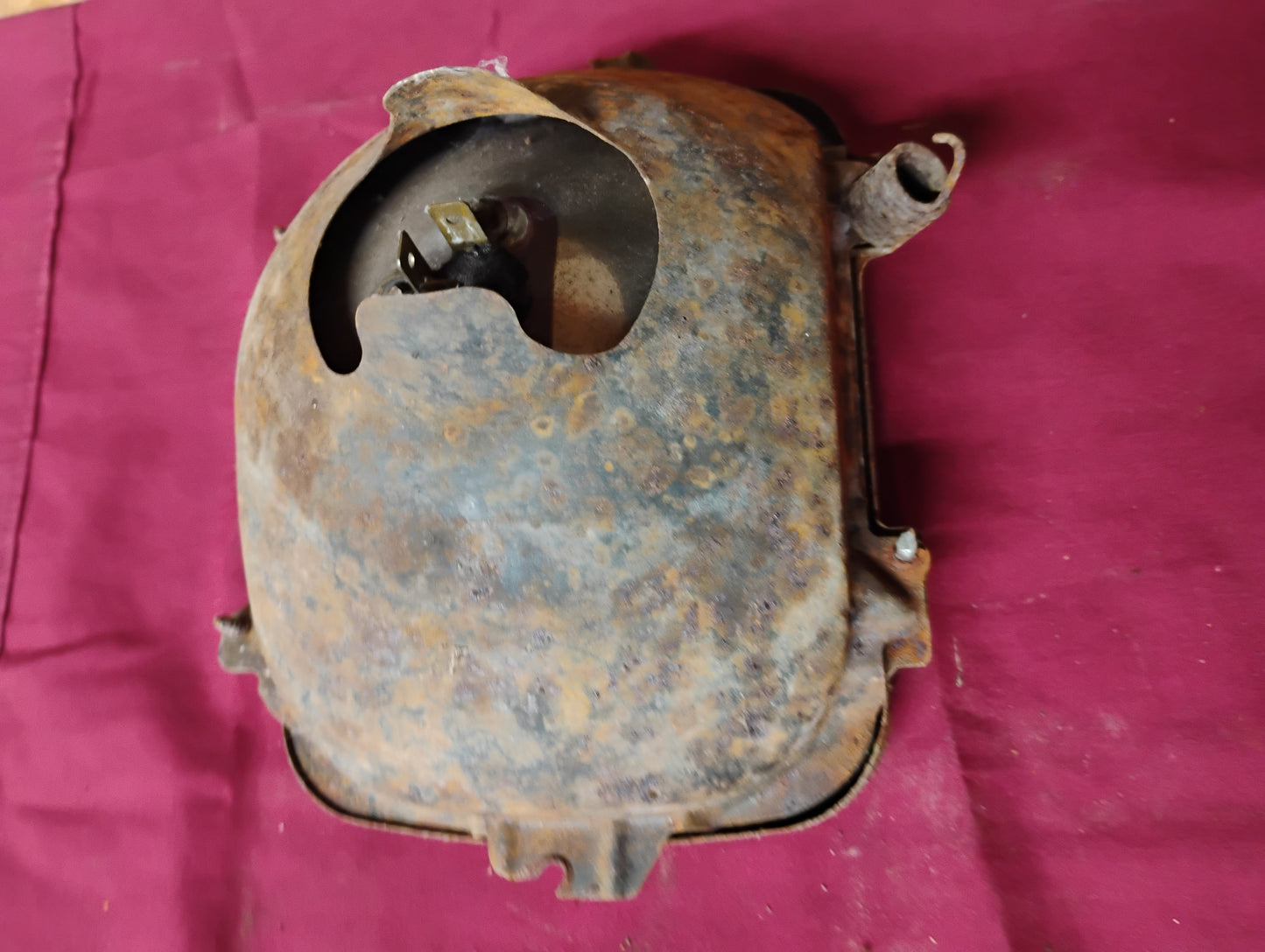 1981-1987 Chevy GMC Truck Headlight Mounting Buckets Pair OEM Set Scottsdale C10 K10