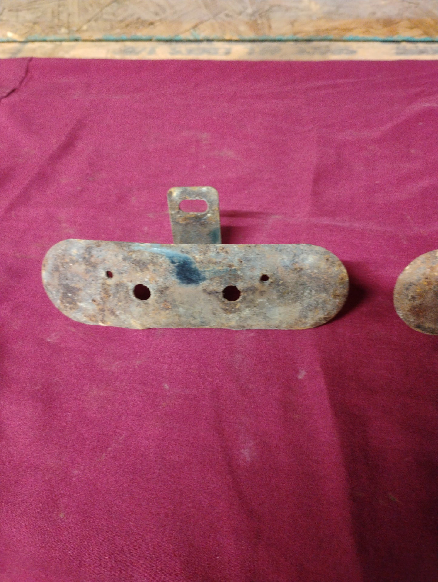 OEM 1973-1987 Chevy GMC Truck Side Mirror Mounting Brackets Pair C10 K10 Squarebody