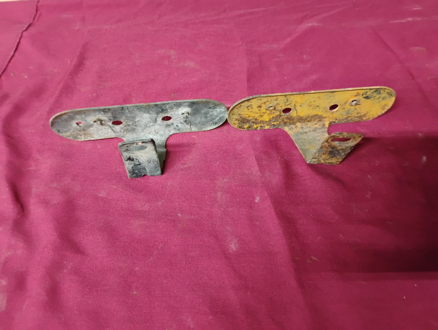 OEM 1973-1987 Chevy GMC Truck Side Mirror Mounting Brackets Set C10 K10 Squarebody