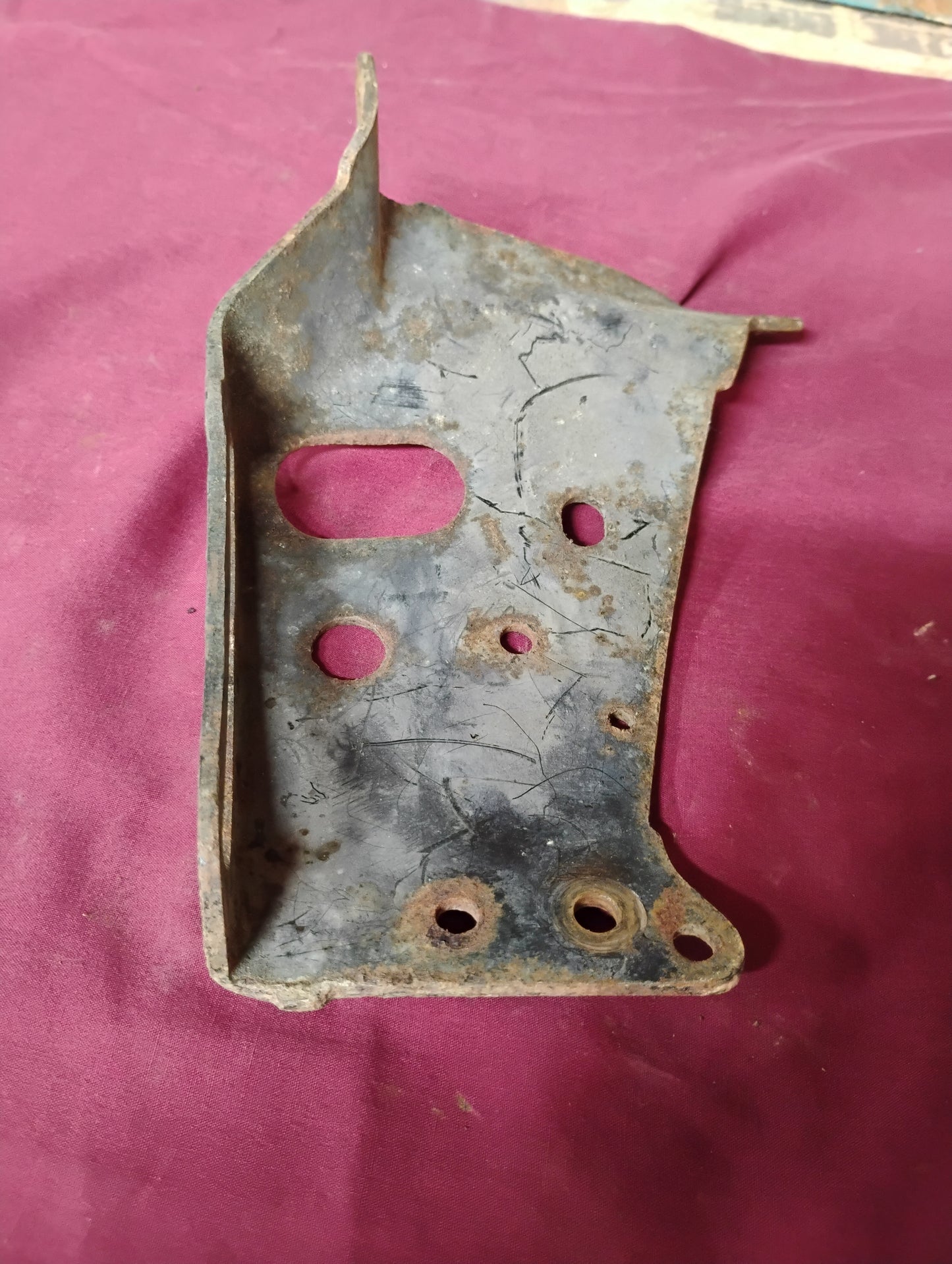 1973-1987 Chevy GMC Truck Alternator Top Bracket Adjusting Arm Upper Small Block 350