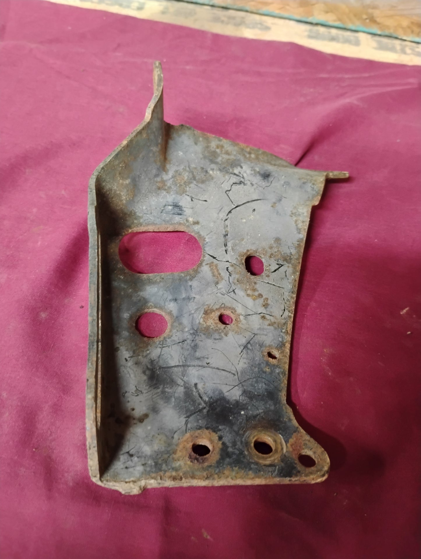 1973-1987 Chevy GMC Truck Alternator Top Bracket Adjusting Arm Upper Small Block 350
