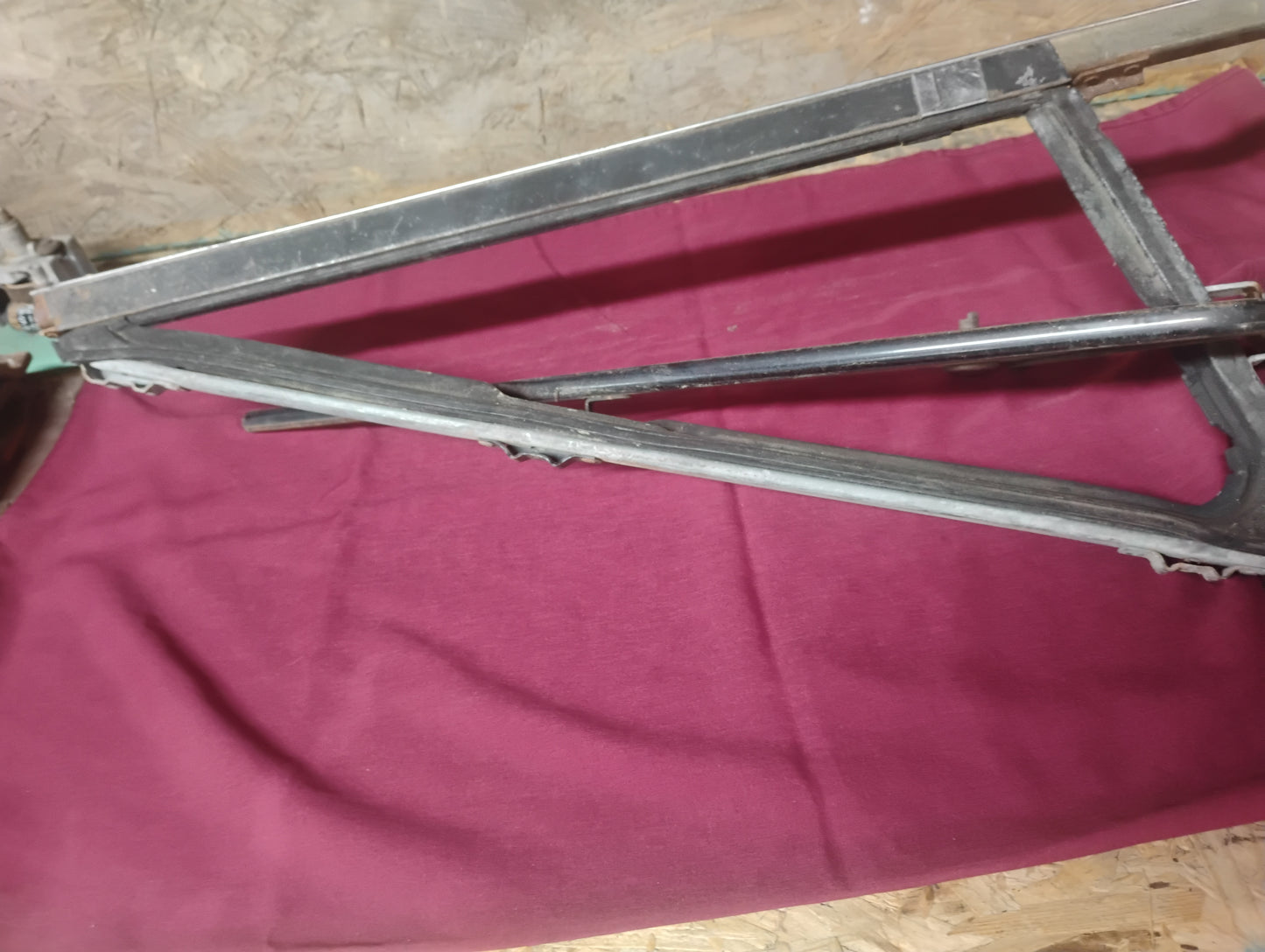1968 1972 Chevy GMC Truck Door Vent Wing Window Assembly Glass Frame OEM C10 K10