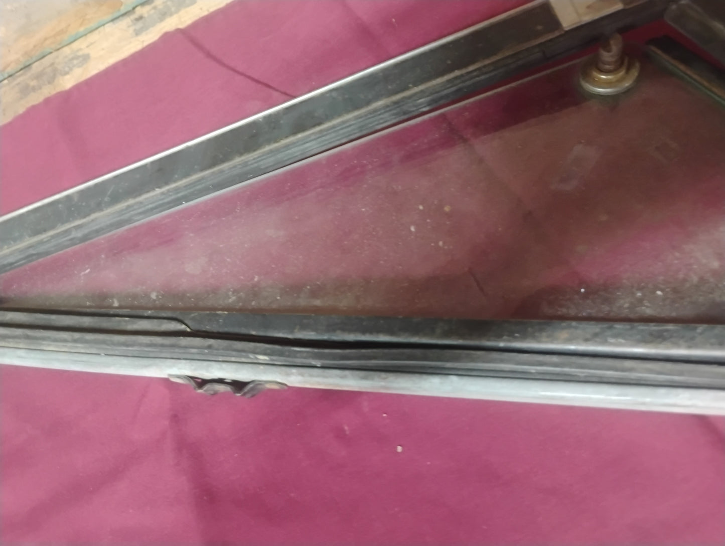 1968 1972 Chevy GMC Truck Door Vent Wing Window Assembly Glass Frame OEM C10 K10