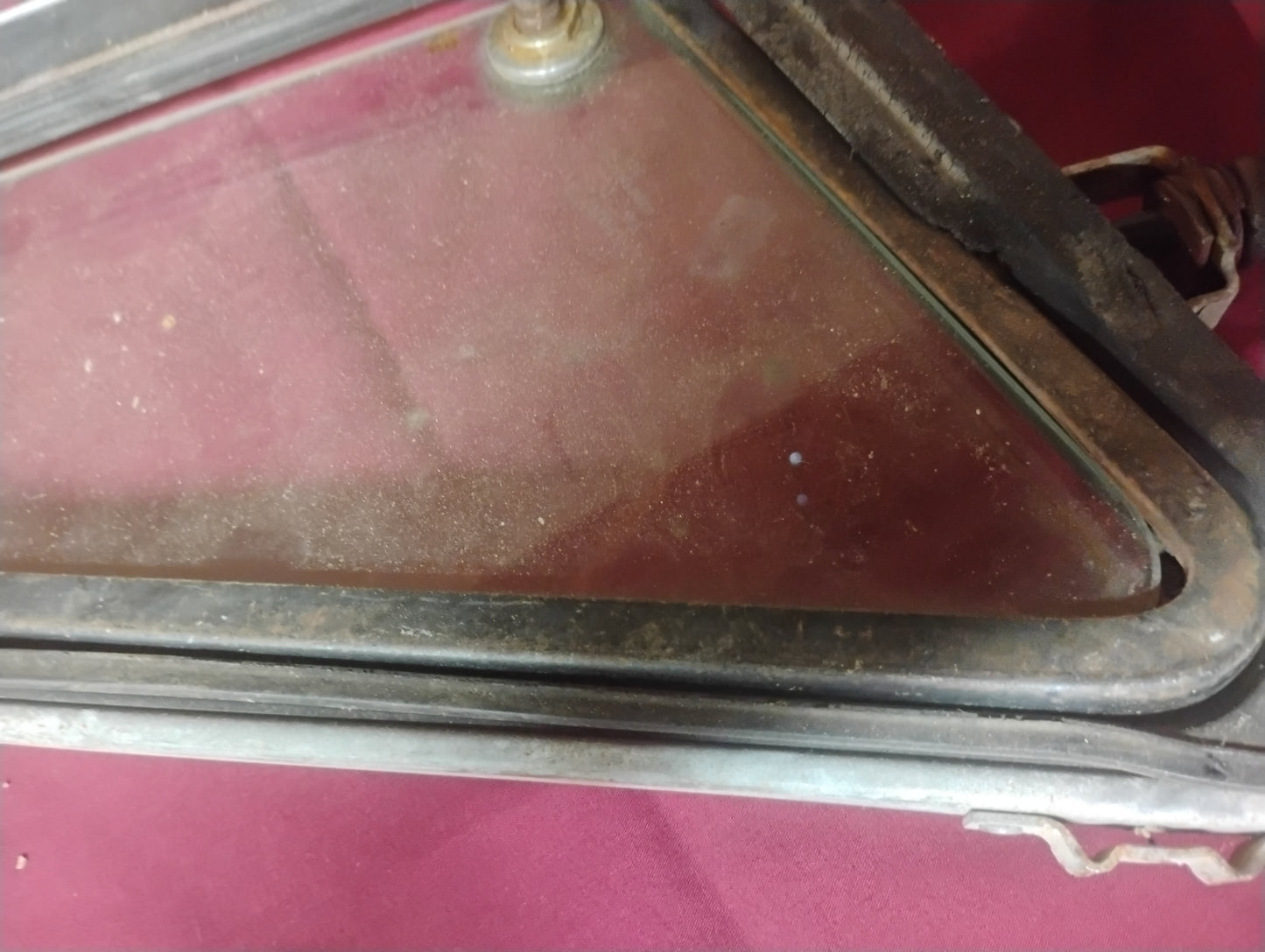 1968 1972 Chevy GMC Truck Door Vent Wing Window Assembly Glass Frame OEM C10 K10