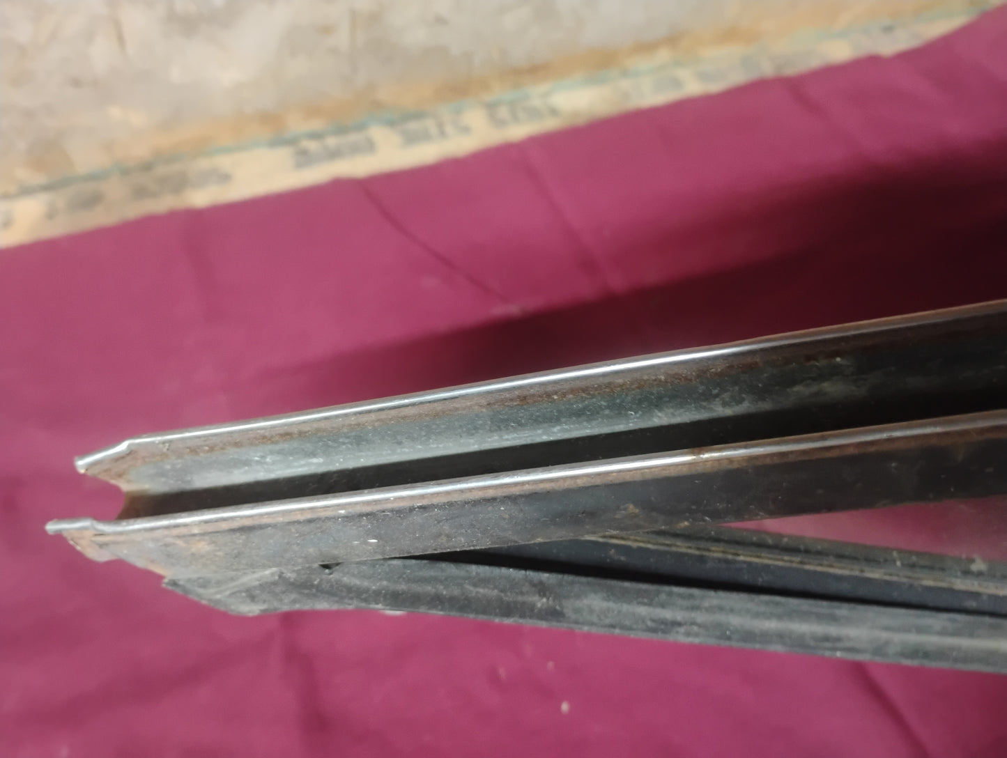 1968 1972 Chevy GMC Truck Door Vent Wing Window Assembly Glass Frame OEM C10 K10
