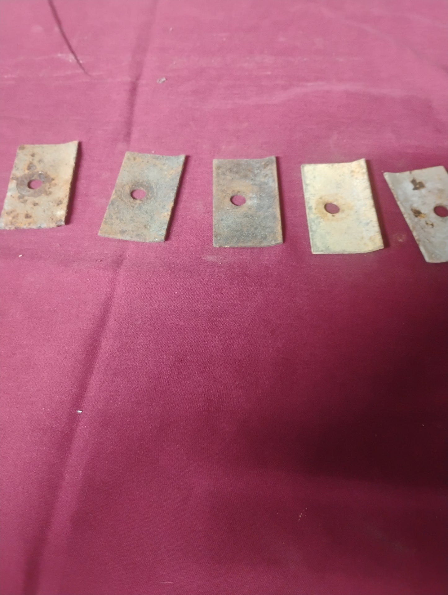 1967 1972 Chevy GMC Truck In Cab Gas Tank Mounting Brackets Set of 6 OEM C10 K10