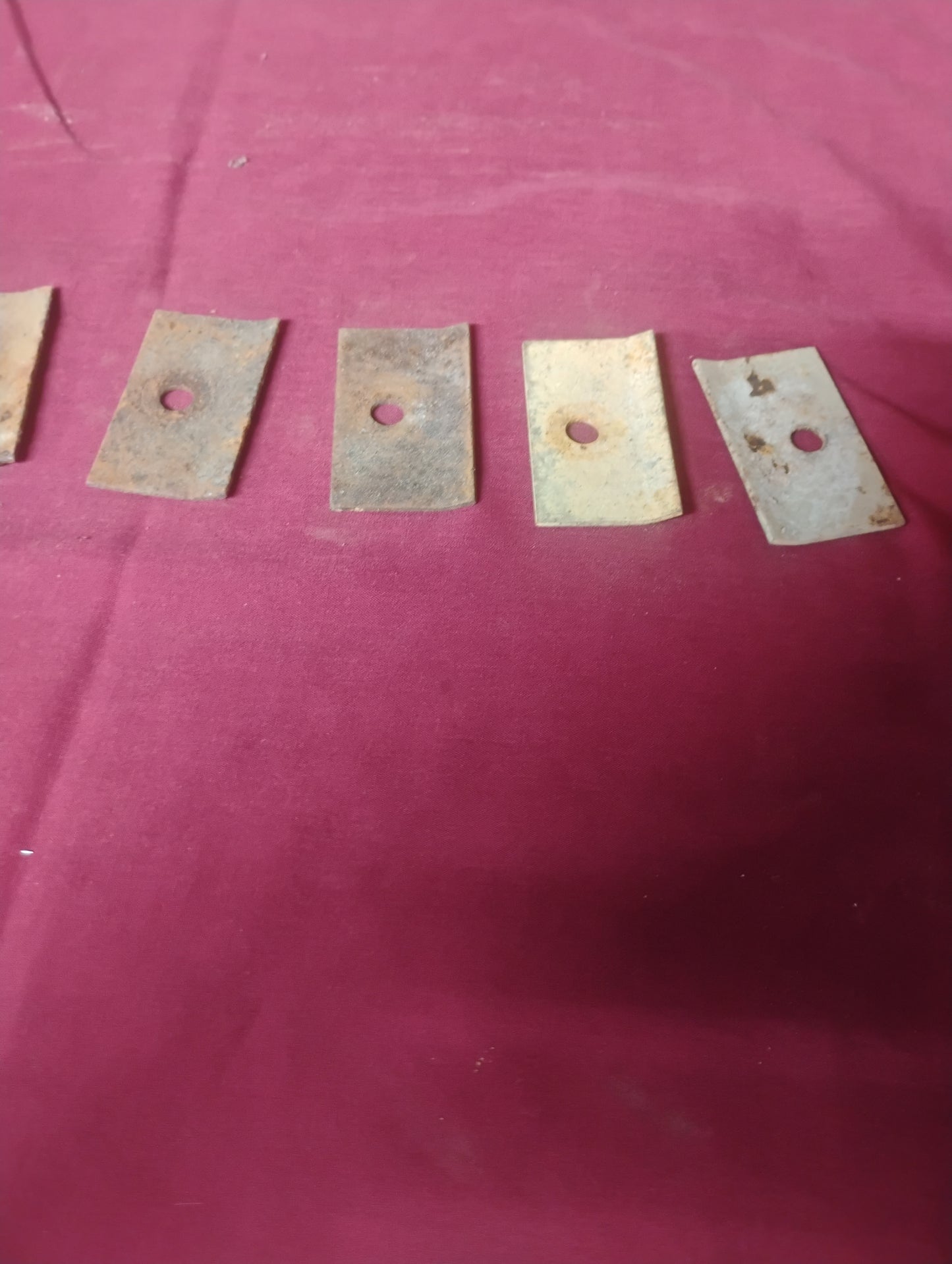 1967 1972 Chevy GMC Truck In Cab Gas Tank Mounting Brackets Set of 6 OEM C10 K10