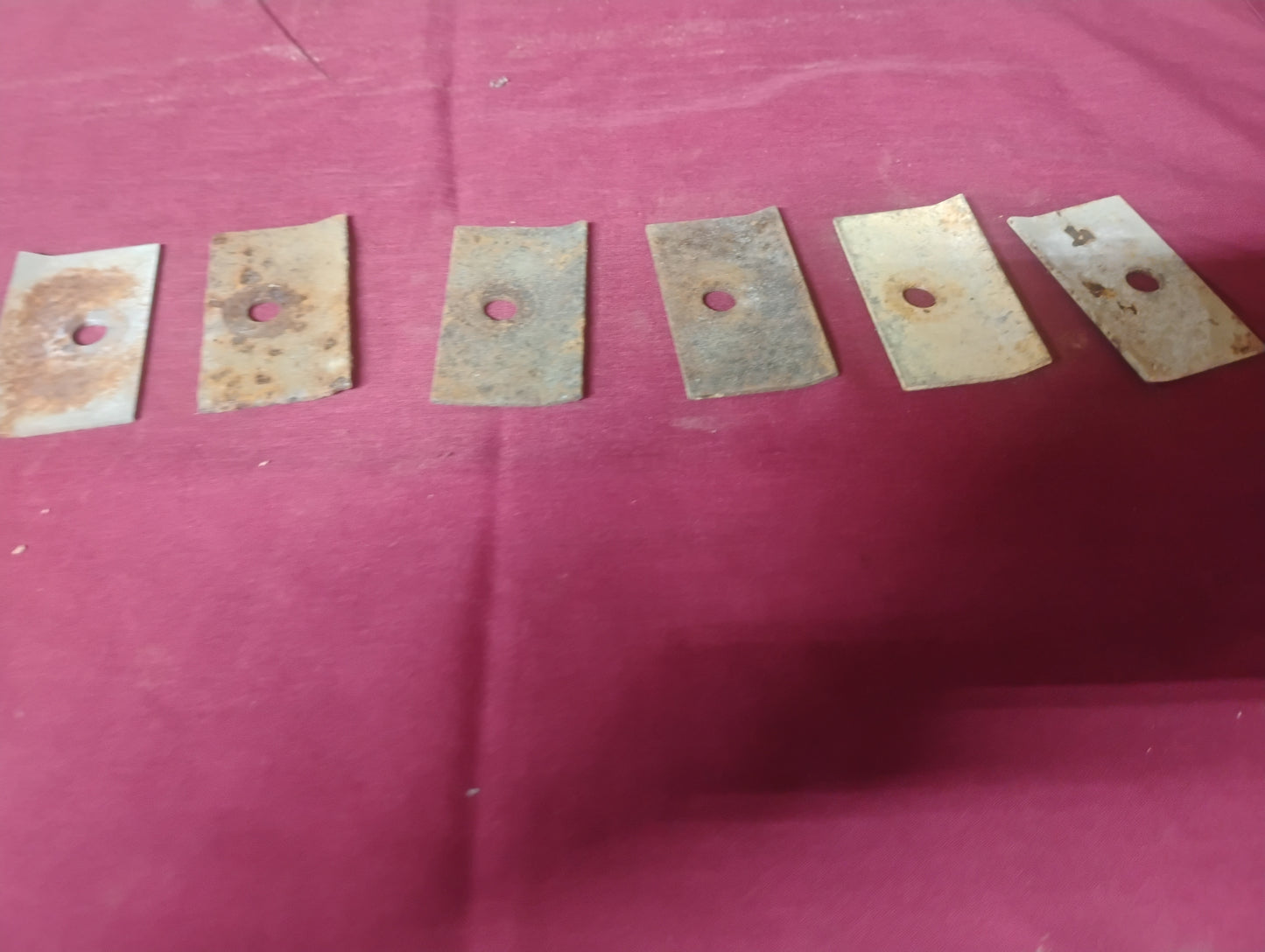 1967 1972 Chevy GMC Truck In Cab Gas Tank Mounting Brackets Set of 6 OEM C10 K10