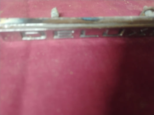 1971 1972 Chevy GMC Truck Deluxe Fender Emblem Single OEM C10 K10 Pickup Super