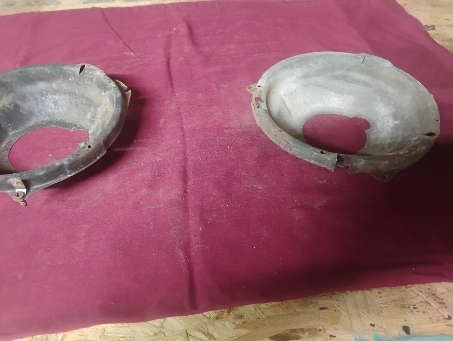 1967-1972 Chevy Truck C10 K10 Headlight Buckets Pair OEM Left Right C20 K20