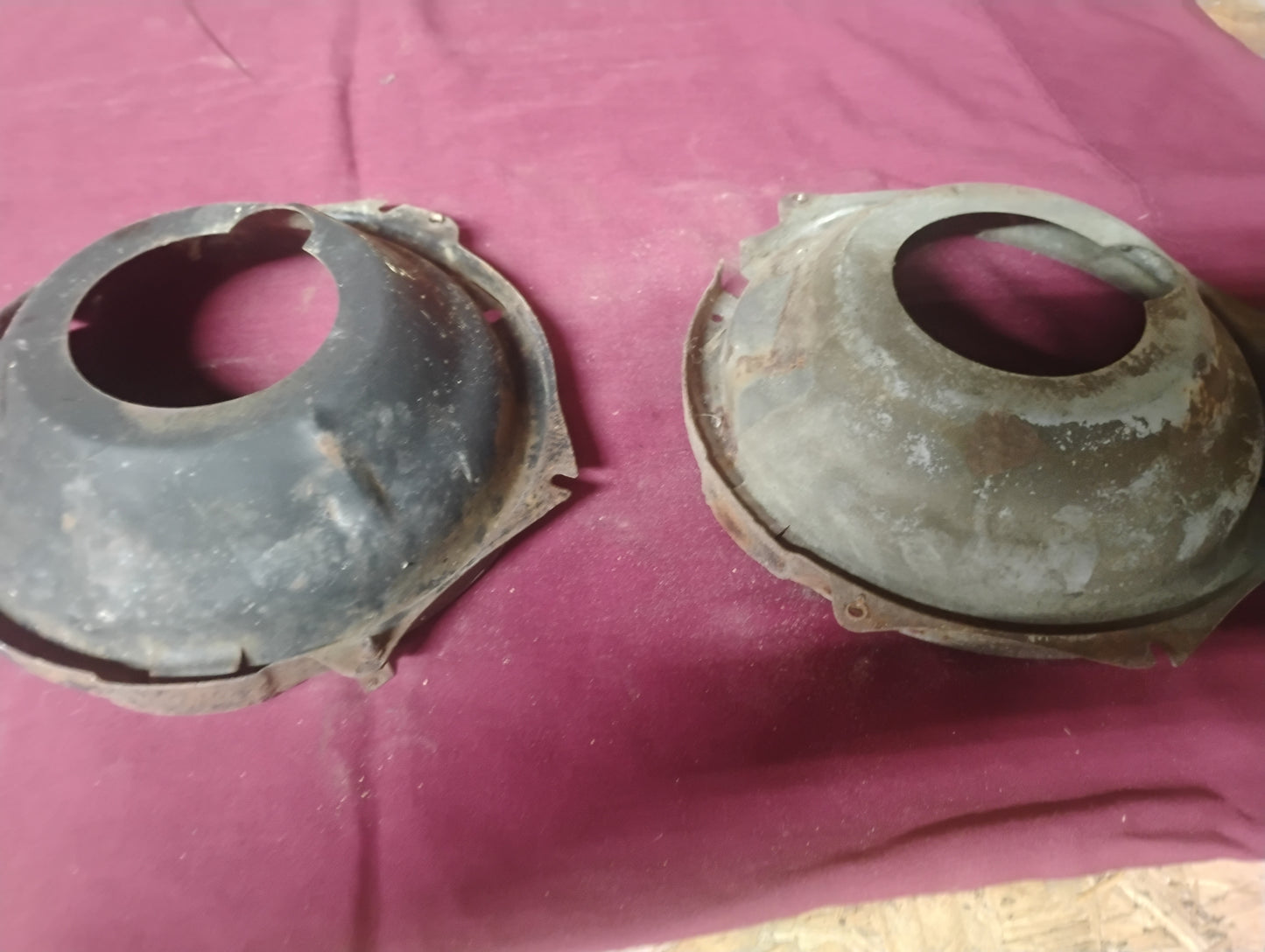 1967-1972 Chevy Truck C10 K10 Headlight Buckets Pair OEM Left Right C20 K20