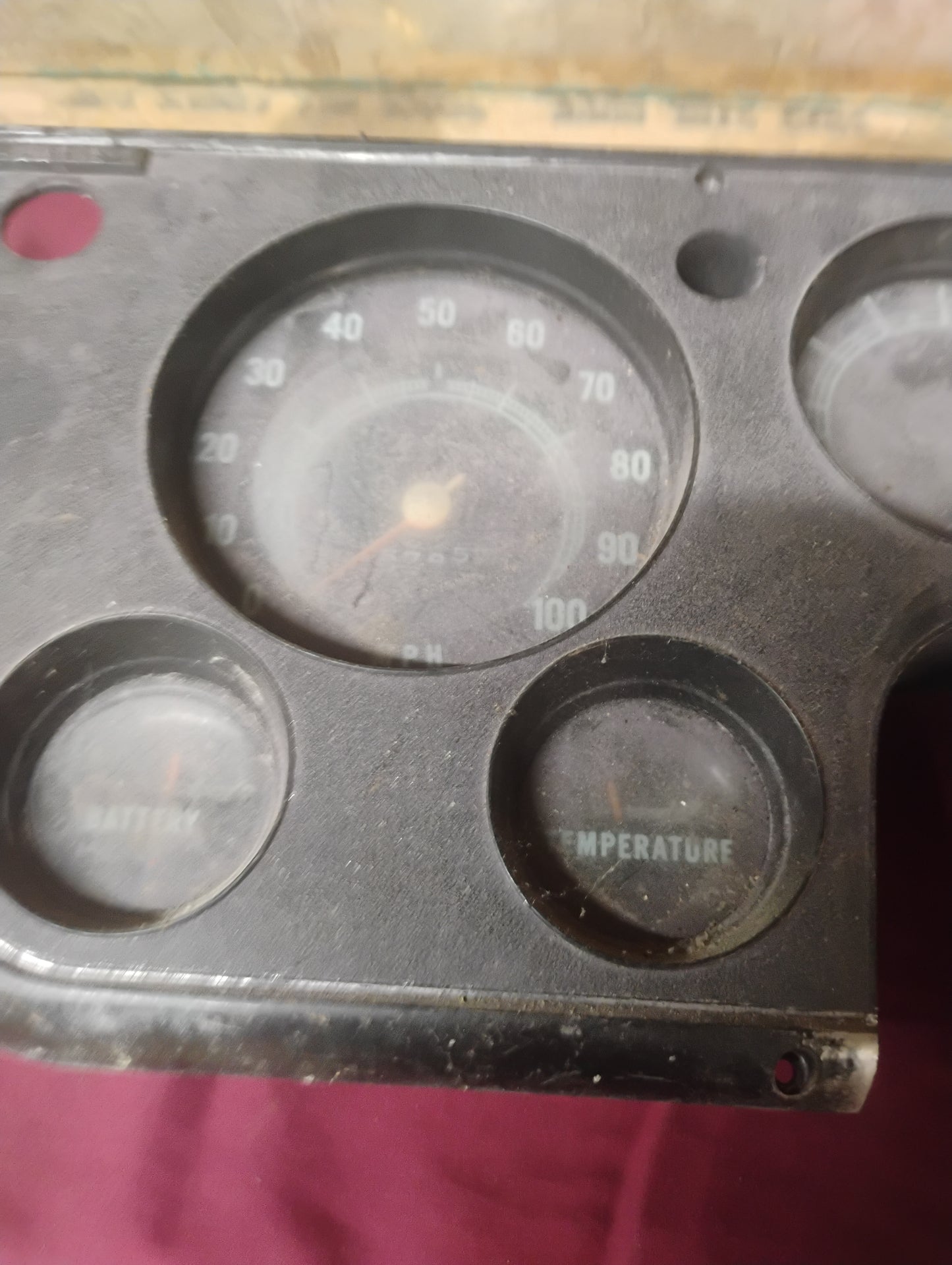 1967-1972 Chevy C10 K10 Truck Instrument Gauge Cluster Dash OEM Vintage Chevy GMC