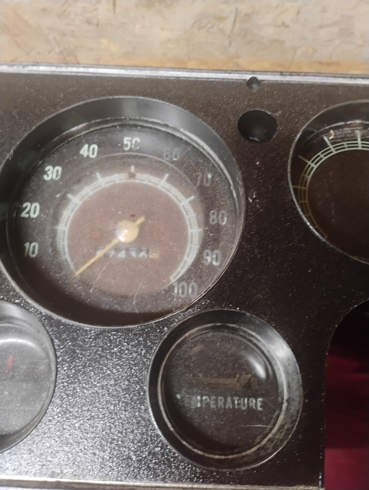 1967-1972 Chevy C10 Truck Gauge Cluster 67k Miles OEM Speedometer Dash Instrument