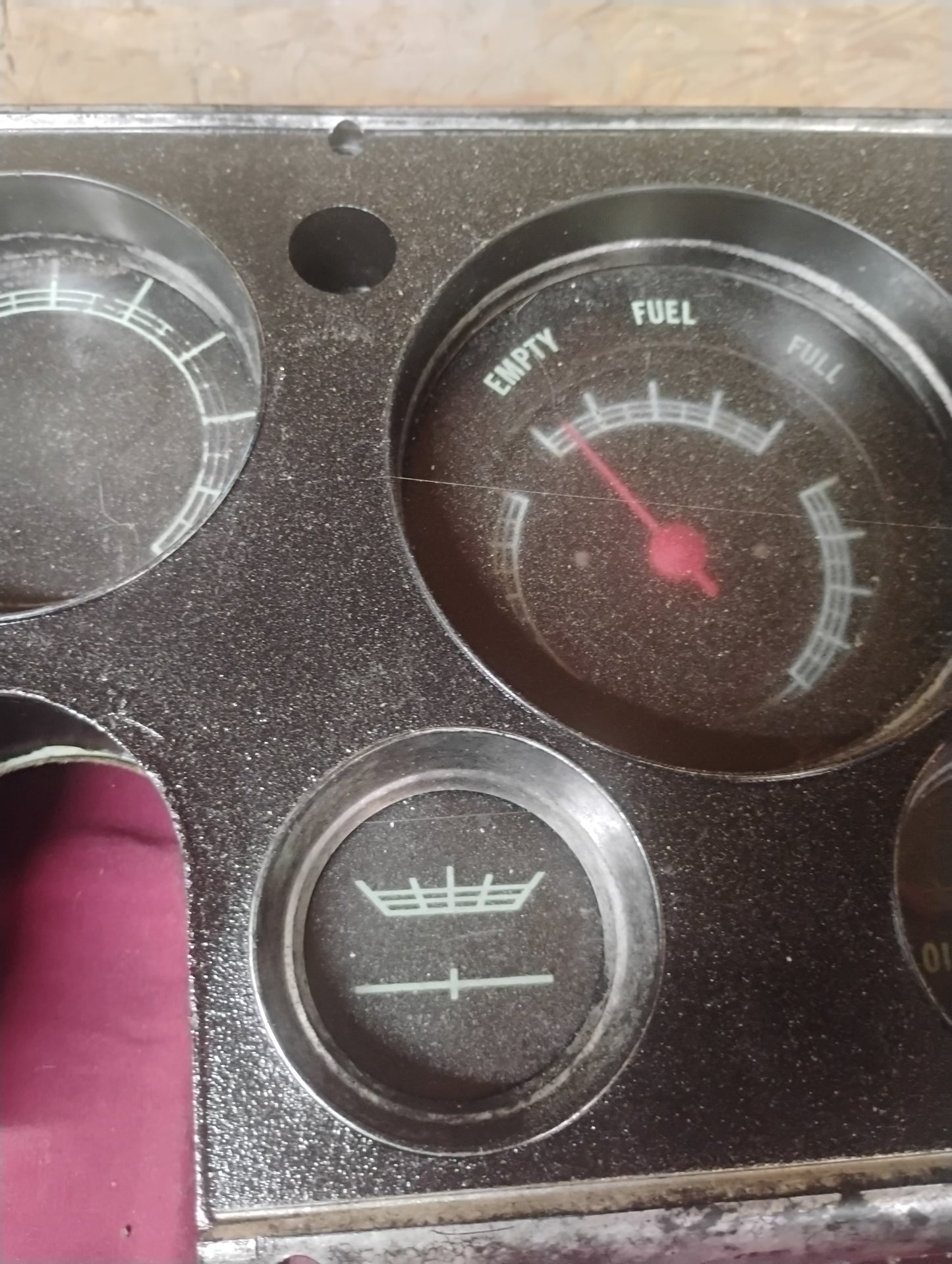 1967-1972 Chevy C10 Truck Gauge Cluster 67k Miles OEM Speedometer Dash Instrument