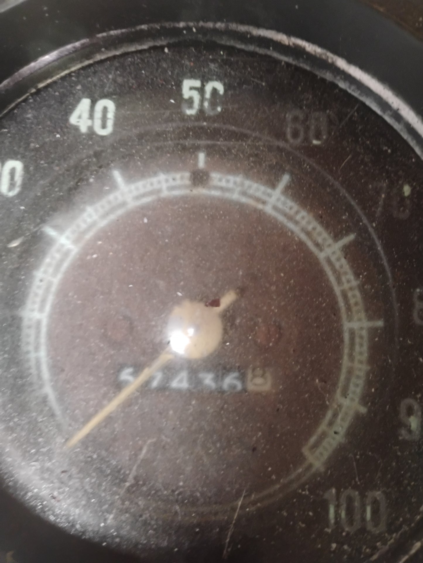 1967-1972 Chevy C10 Truck Gauge Cluster 67k Miles OEM Speedometer Dash Instrument