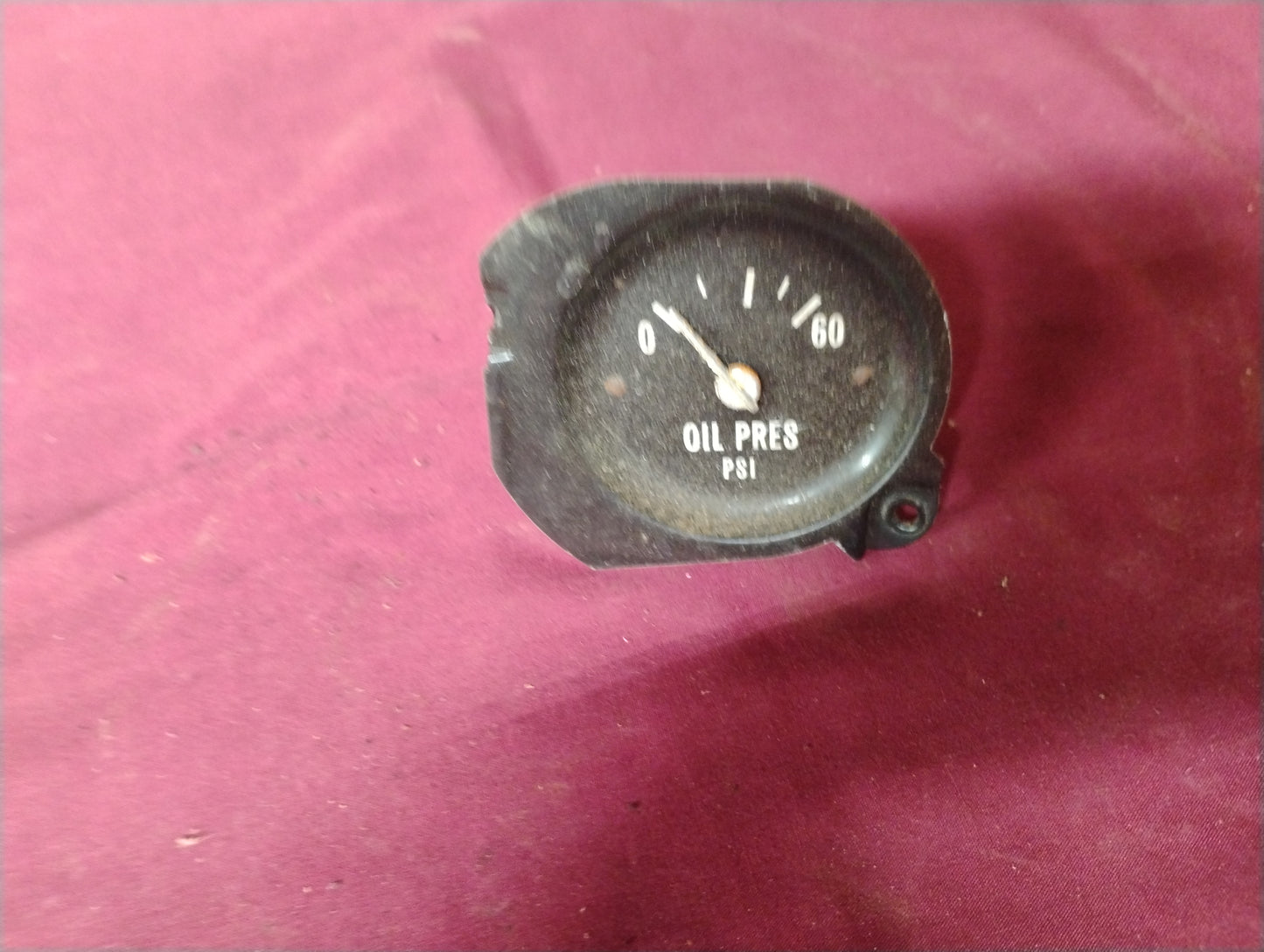 78-79 Chevy GMC Truck Oil Pressure Gauge Instrument Cluster C10 K10 OEM Electric
