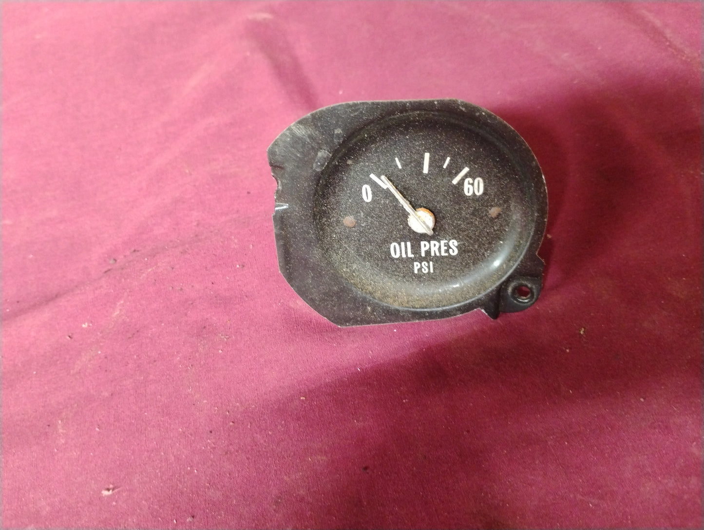 78-79 Chevy GMC Truck Oil Pressure Gauge Instrument Cluster C10 K10 OEM Electric