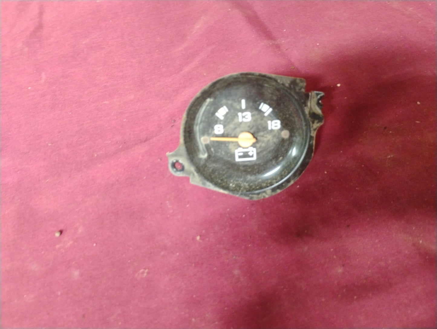79-87 Chevy GMC Truck Volt Meter Gauge Battery Voltage Cluster C10 K10 OEM 2nd