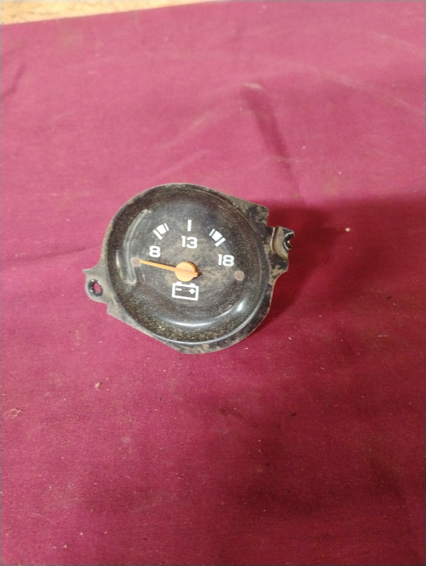79-87 Chevy GMC Truck Volt Meter Gauge Battery Voltage Cluster C10 K10 OEM 2nd