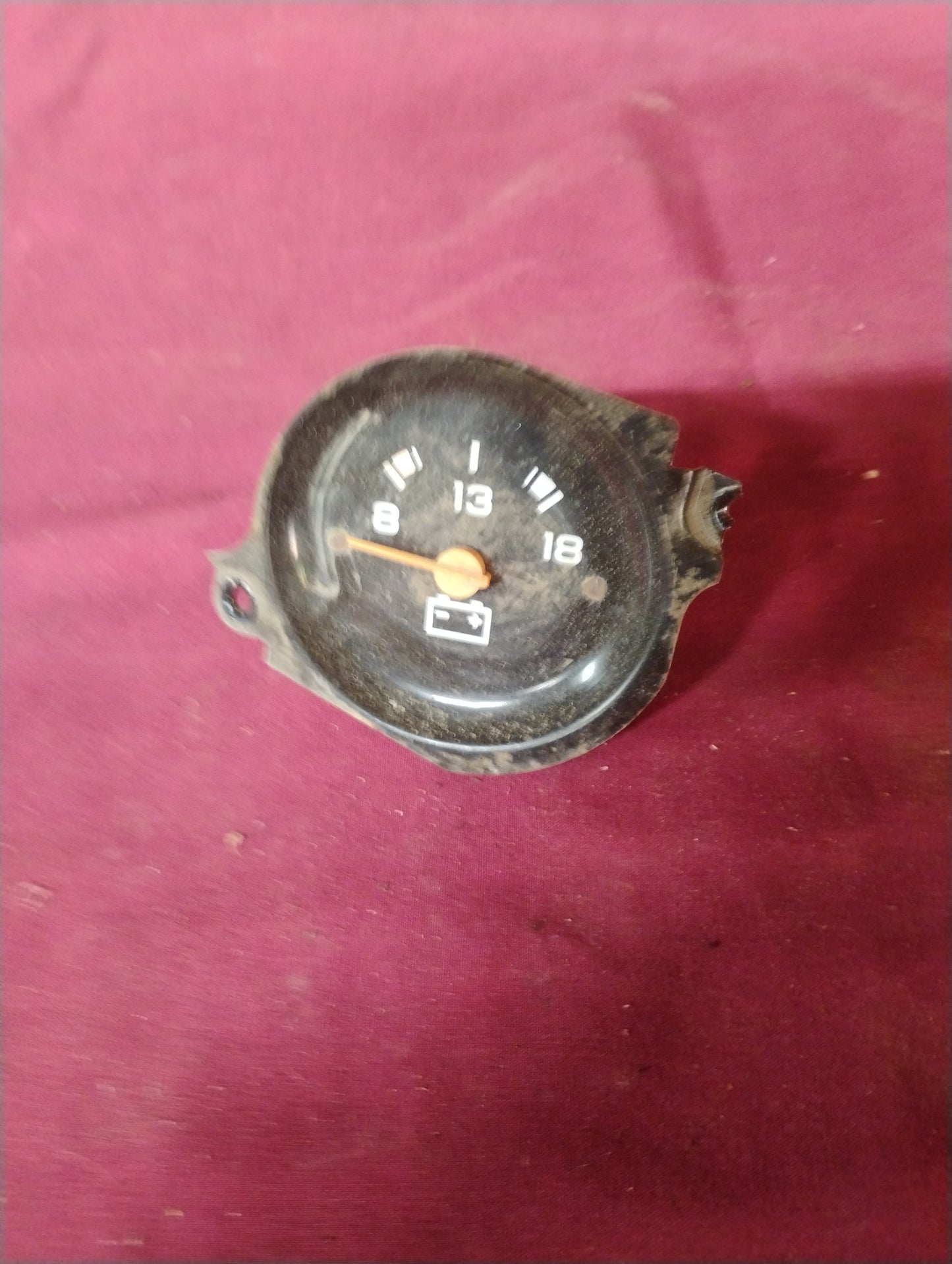 79-87 Chevy GMC Truck Volt Meter Gauge Battery Voltage Cluster C10 K10 OEM 2nd