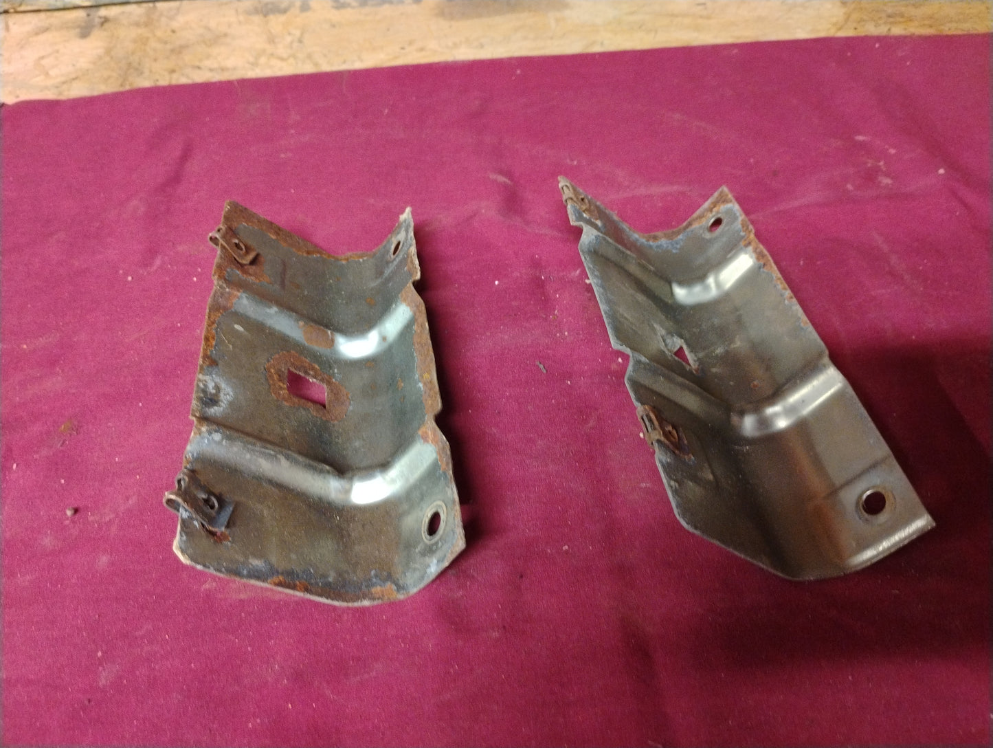 77-87 Chevy GMC Truck Armrest Support Brackets Door Panel C10 K10 C20 K20 K30 Blazer