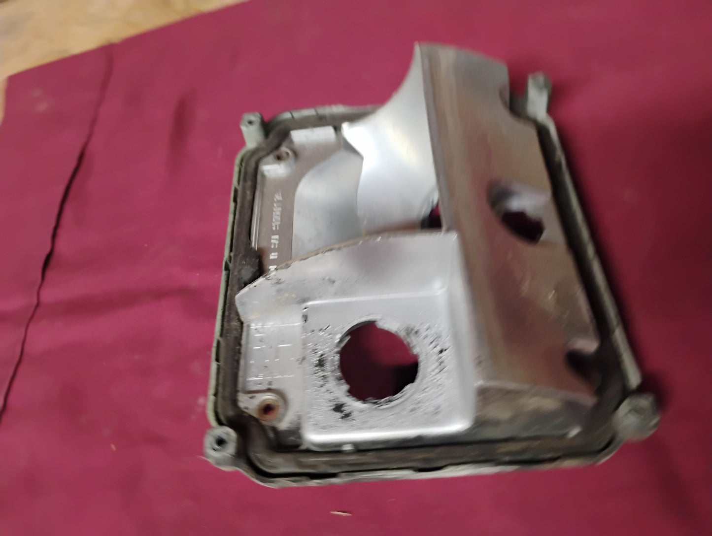 73-87 Chevy GMC Truck RH Tail Light Housing Backing Plate Passenger OEM C10 K10