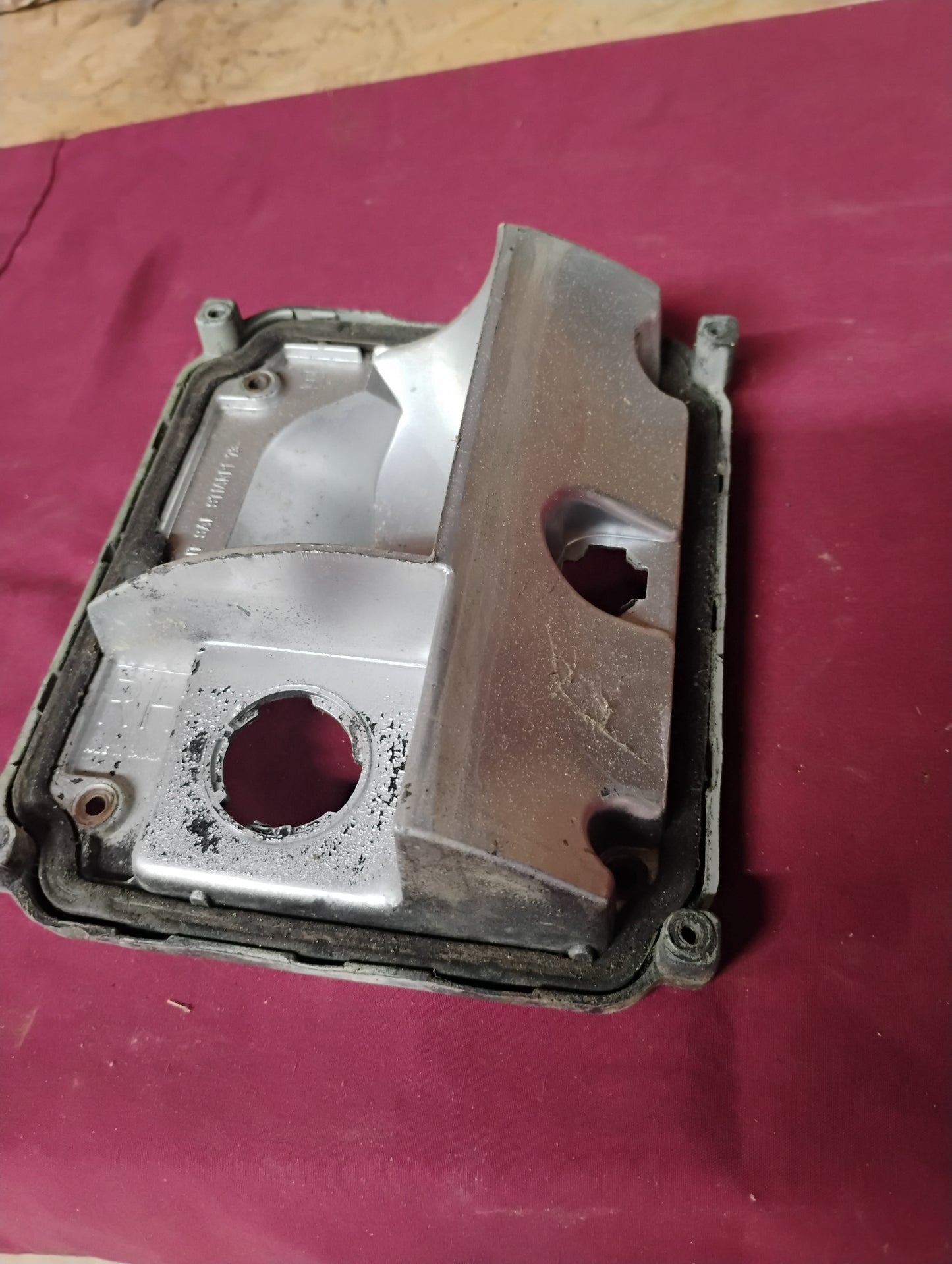 73-87 Chevy GMC Truck RH Tail Light Housing Backing Plate Passenger OEM C10 K10
