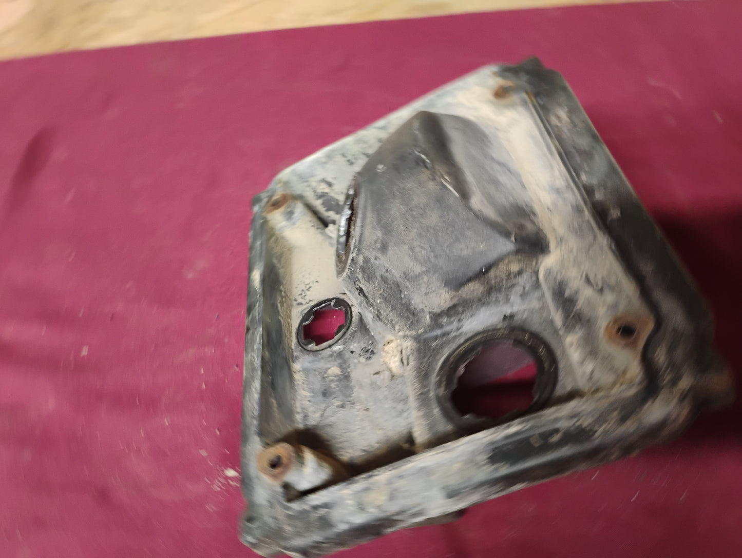 73-87 Chevy GMC Truck RH Tail Light Housing Backing Plate Passenger OEM C10 K10