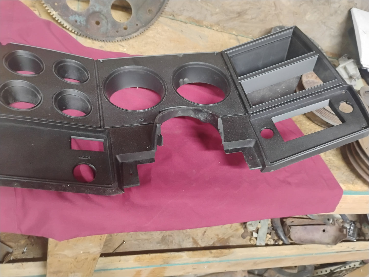 73-79 Chevy GMC Truck Dash Bezel Instrument Cluster Gauge Panel Trim C10 K10 OEM