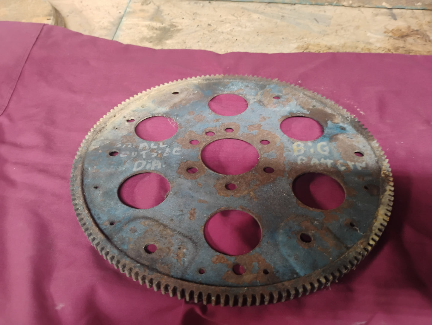 OEM 1973-1987 Chevy GMC Truck Small Block Flywheel C10 K10 350 305 Squarebody V8