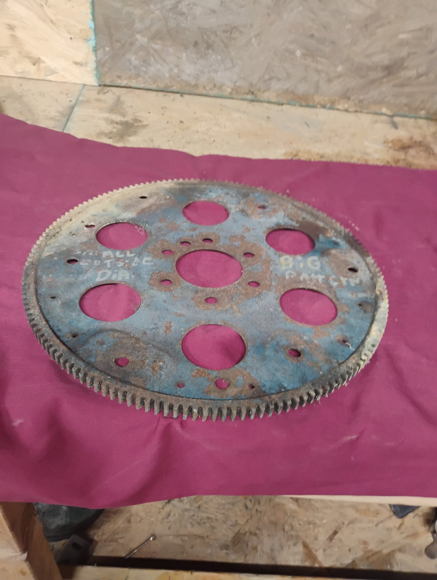 OEM 1973-1987 Chevy GMC Truck Small Block Flywheel C10 K10 350 305 Squarebody V8