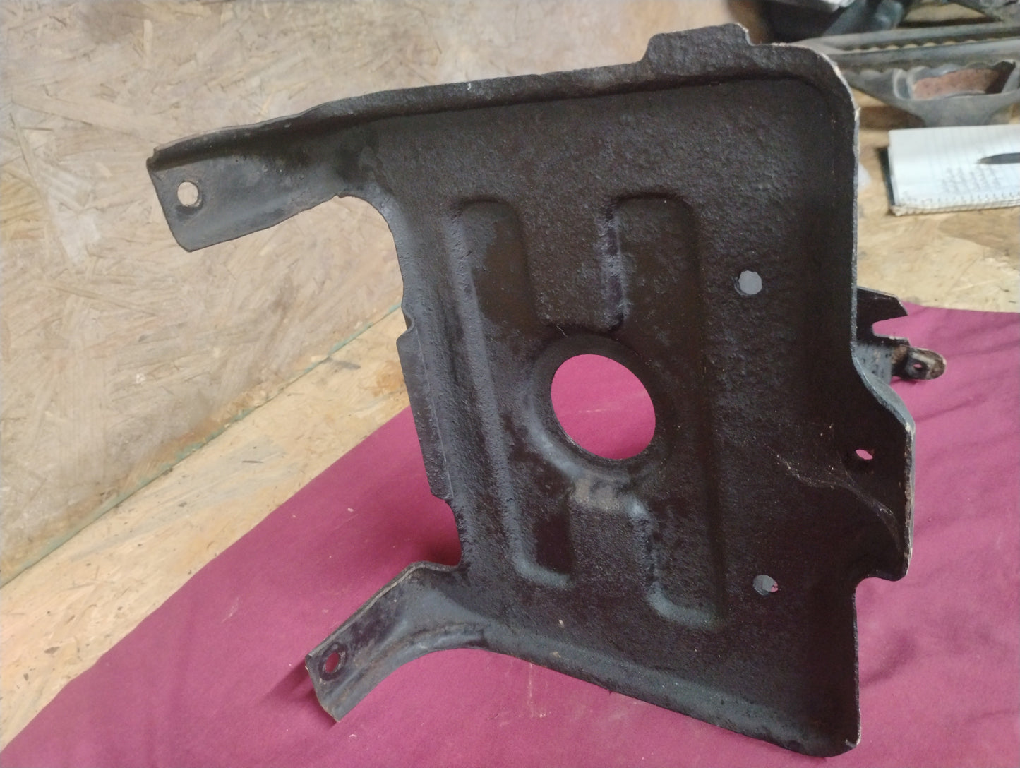 81-87 Chevy GMC Truck Battery Tray Passenger Right Side Box Bracket Holder OEM