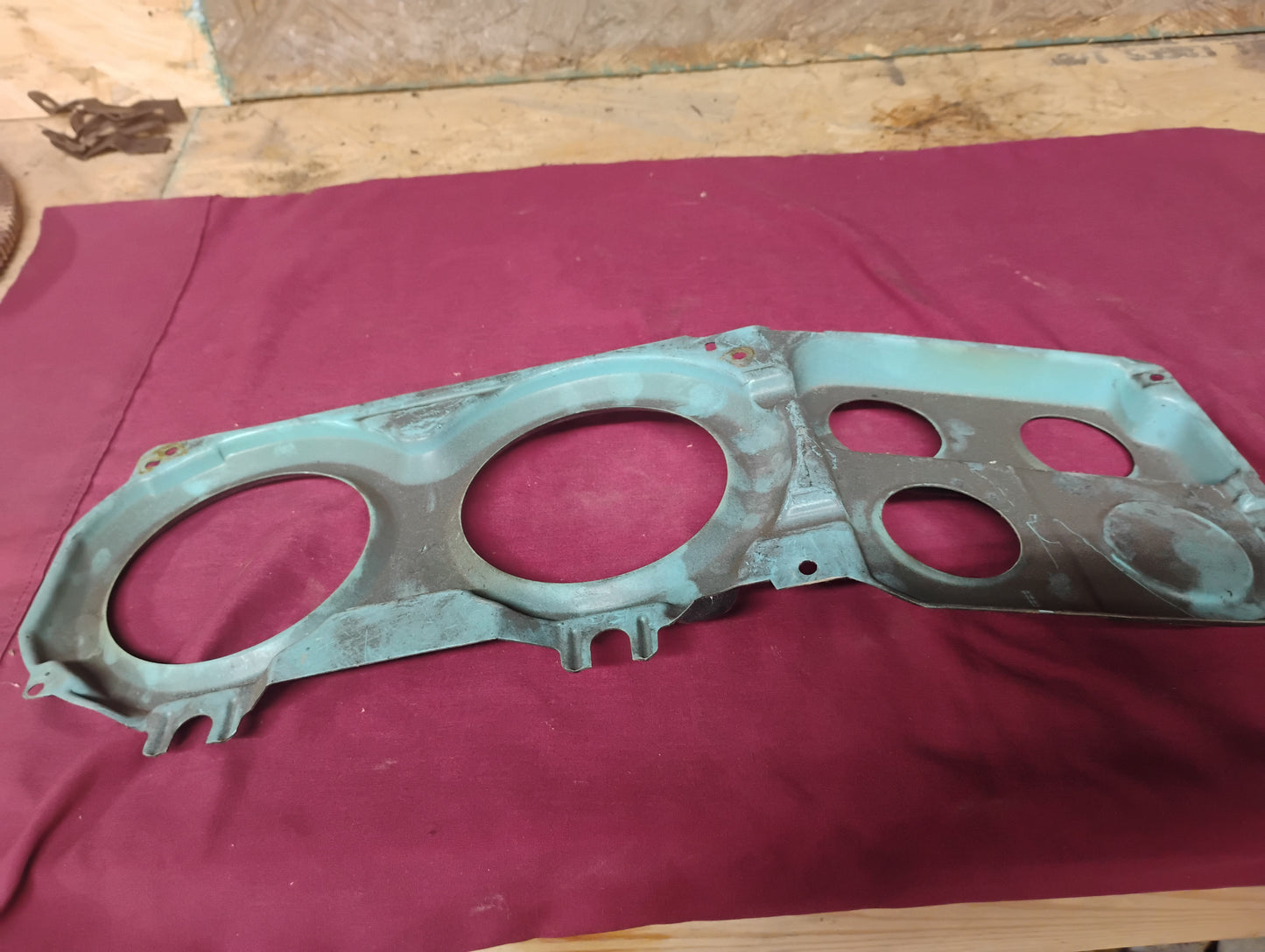 81-87 Chevy GMC Truck Instrument Cluster Overlay Dash Gauge Bezel C10 K10 Silverado