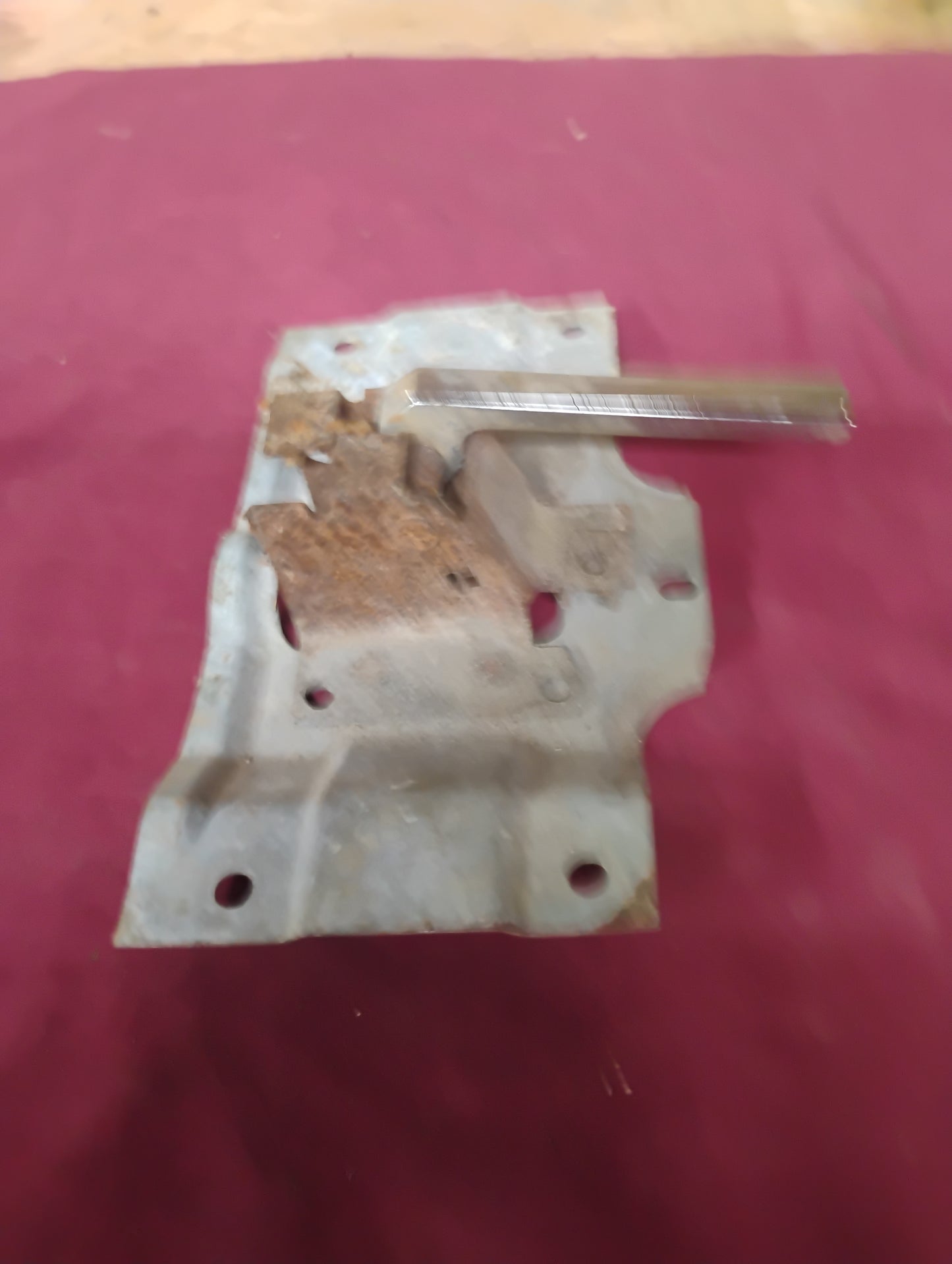 1981-1987 Chevy GMC Truck Interior Door Handle Chrome Metal OEM C10 K10 K5