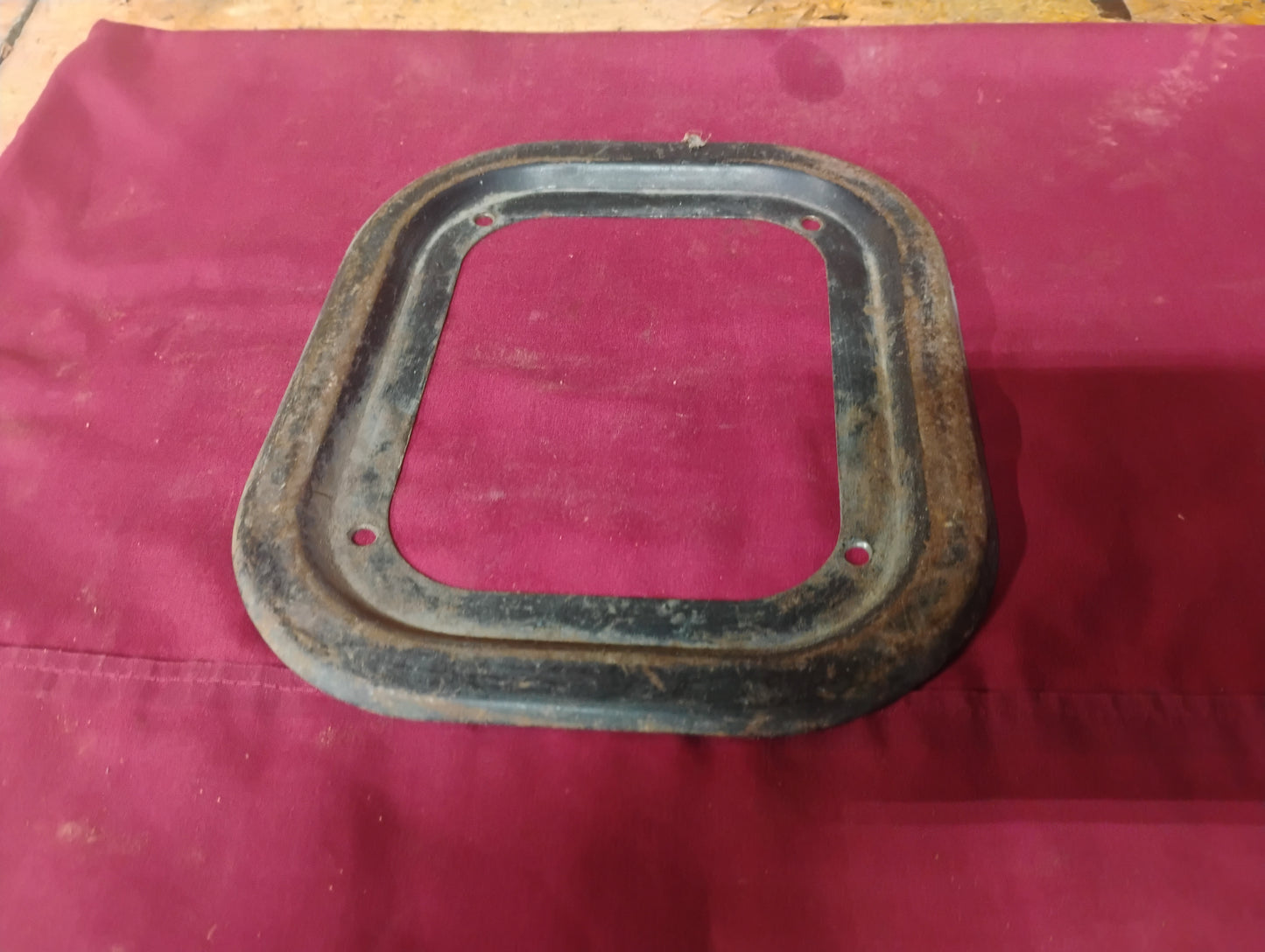 73-87 Chevy GMC Truck 4x4 Transfer Case Floor Shifter Boot Retainer Plate OEM GM