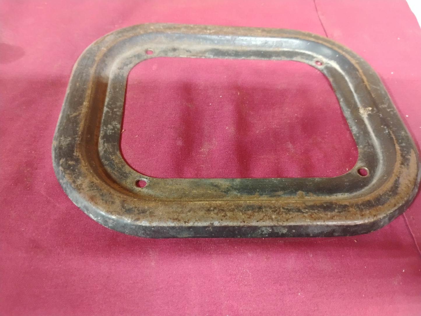 73-87 Chevy GMC Truck 4x4 Transfer Case Floor Shifter Boot Retainer Plate OEM GM