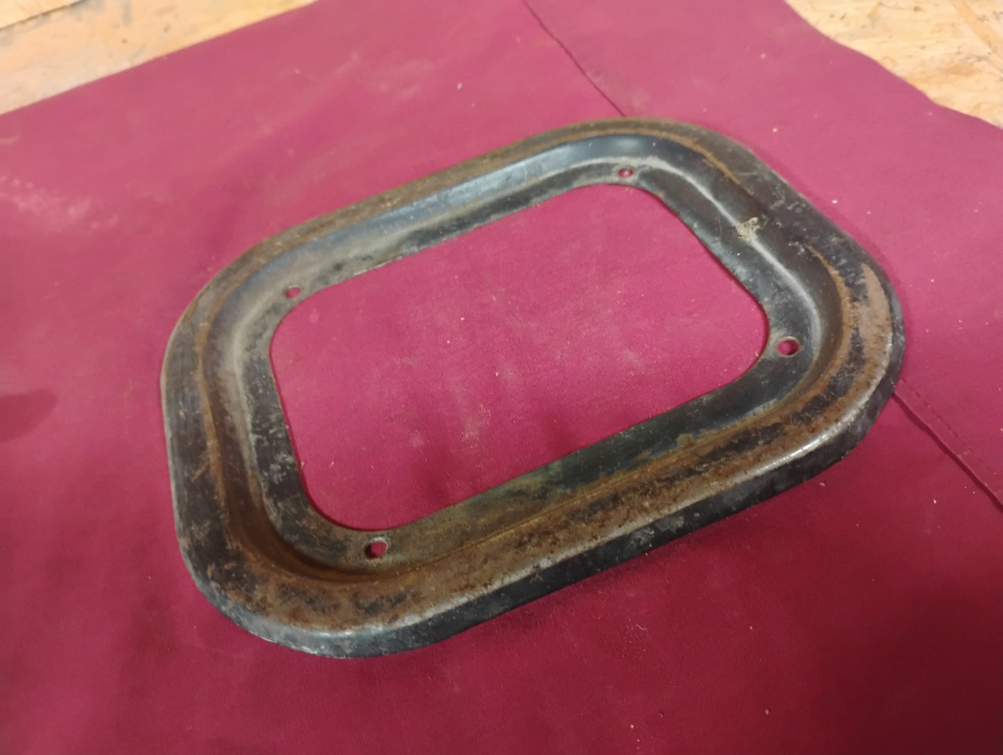73-87 Chevy GMC Truck 4x4 Transfer Case Floor Shifter Boot Retainer Plate OEM GM
