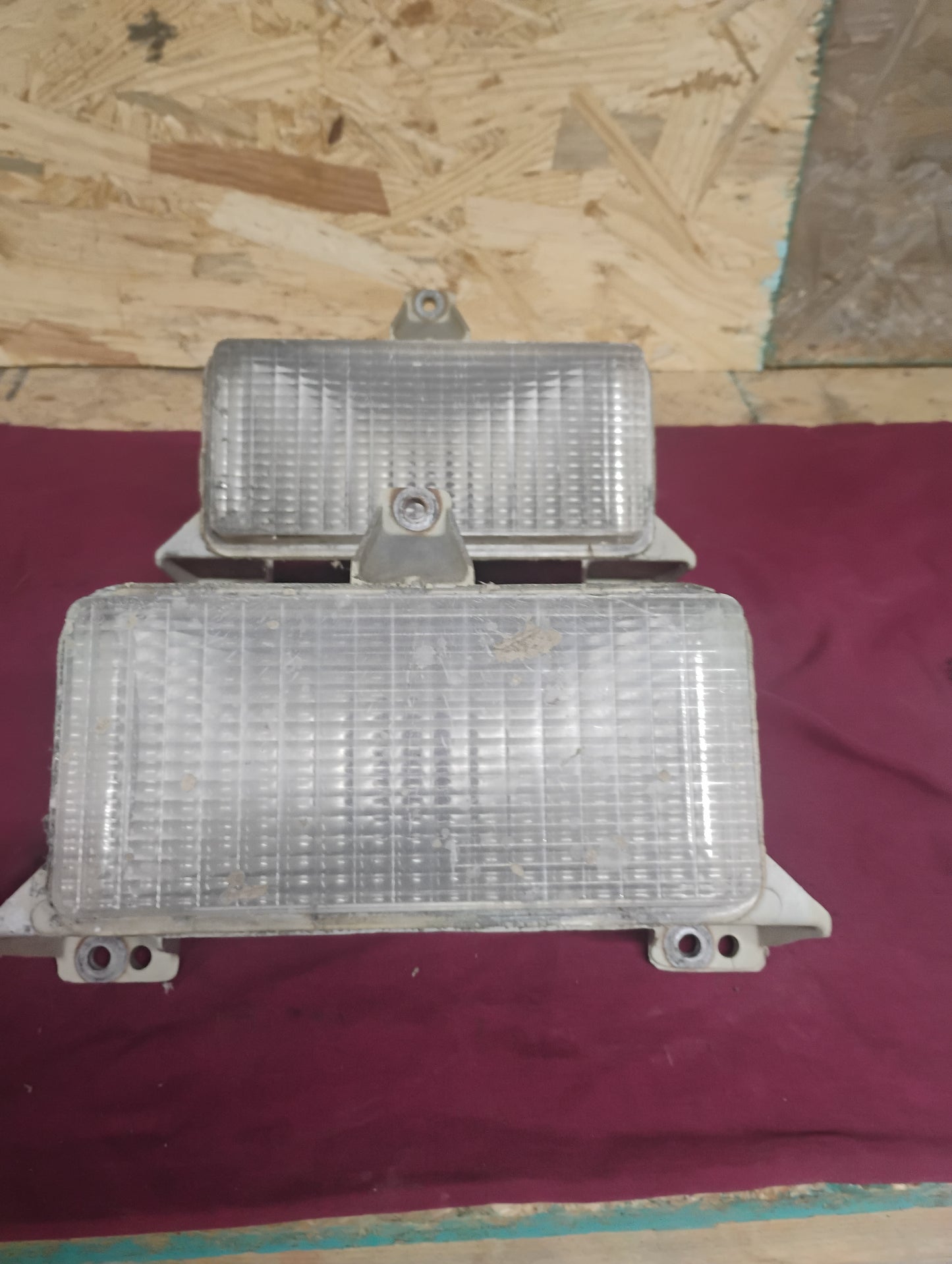 83-87 Chevy GMC Truck Front Park Lamps Turn Signal Lights C10 K10 Pair LH RH OEM