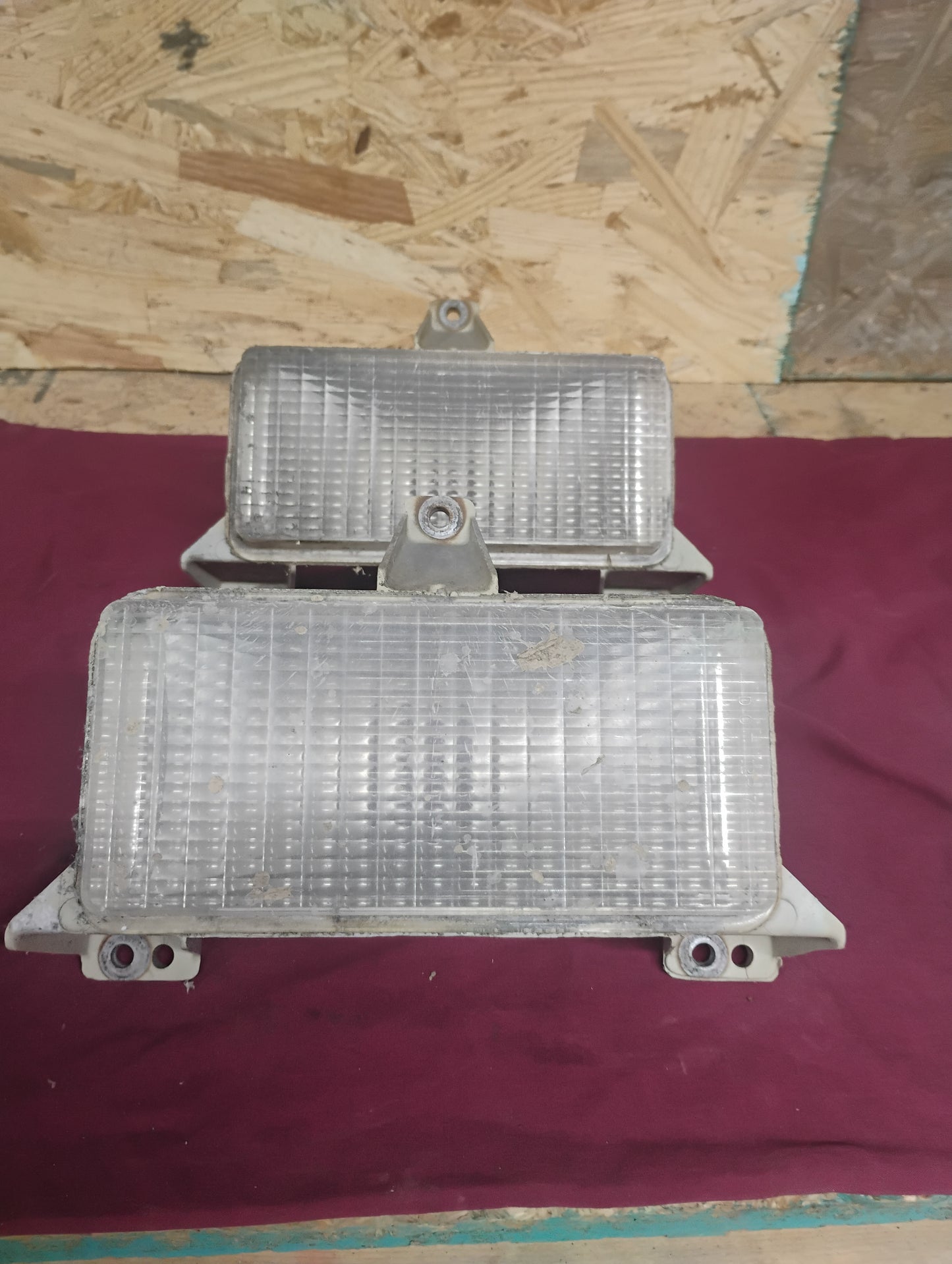 83-87 Chevy GMC Truck Front Park Lamps Turn Signal Lights C10 K10 Pair LH RH OEM