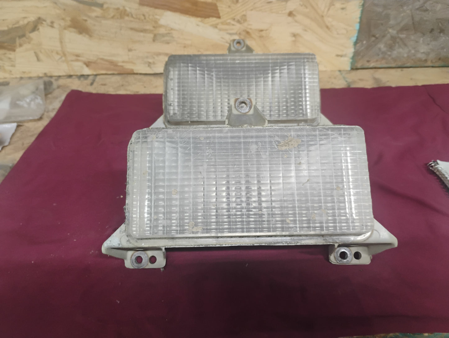 83-87 Chevy GMC Truck Front Park Lamps Turn Signal Lights C10 K10 Pair LH RH OEM