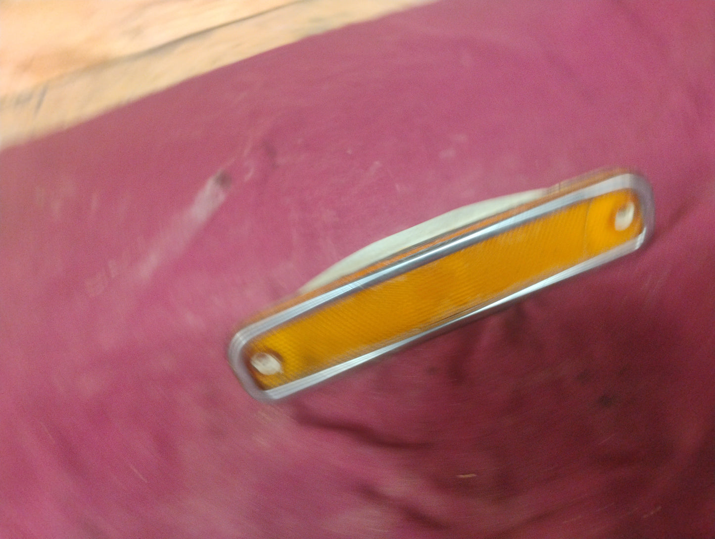 73-79 Chevy GMC Truck Amber Front Side Marker Light Lens OEM C10 K10 Squarebody