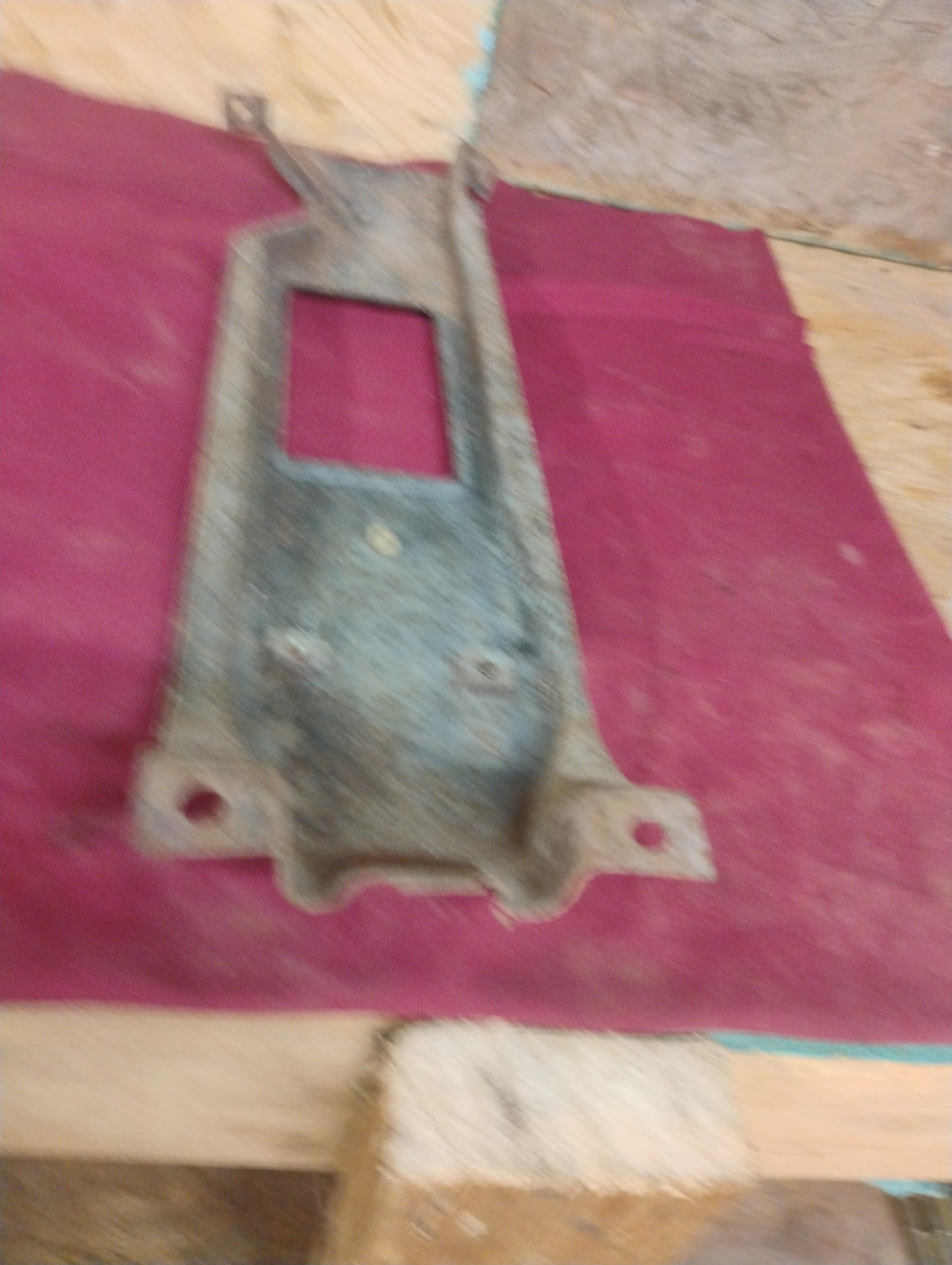 75-76 Chevy GMC Truck Grille Brace Bracket Center Support OEM C10 K10 Squarebody