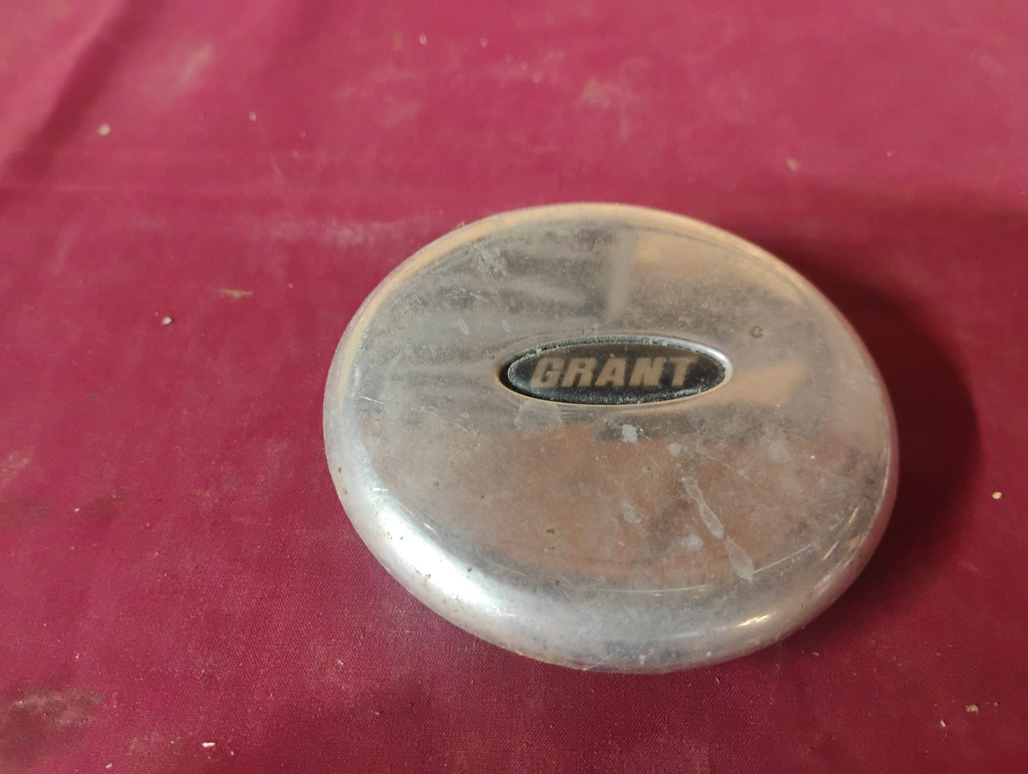 Grant Steering Wheel Horn Button Replacement Cap Custom GT Aftermarket Chrome